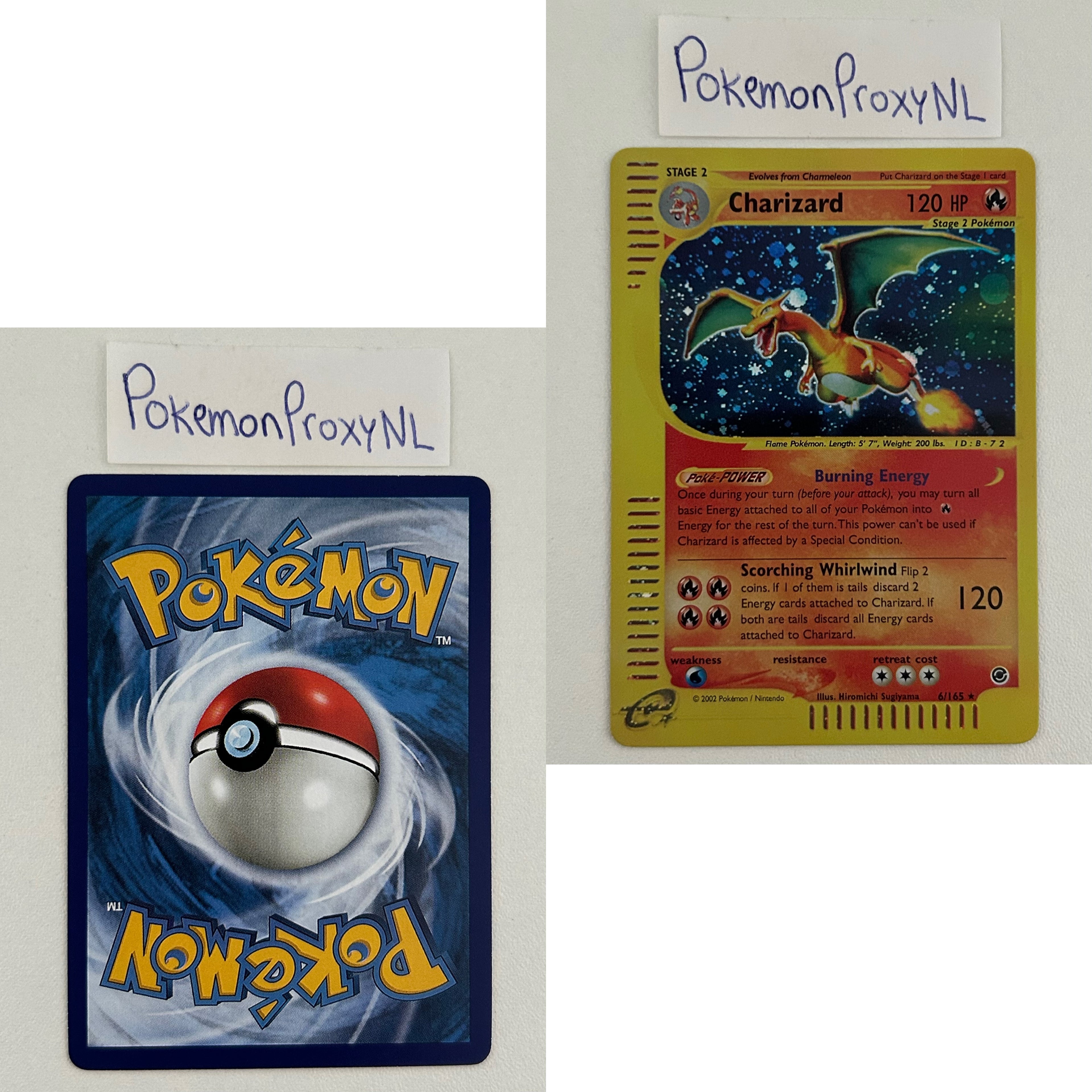 Expedition Set (EX) / 1/165 - 165/165 / 2002 / PROXY Pokémon TCG card(s)