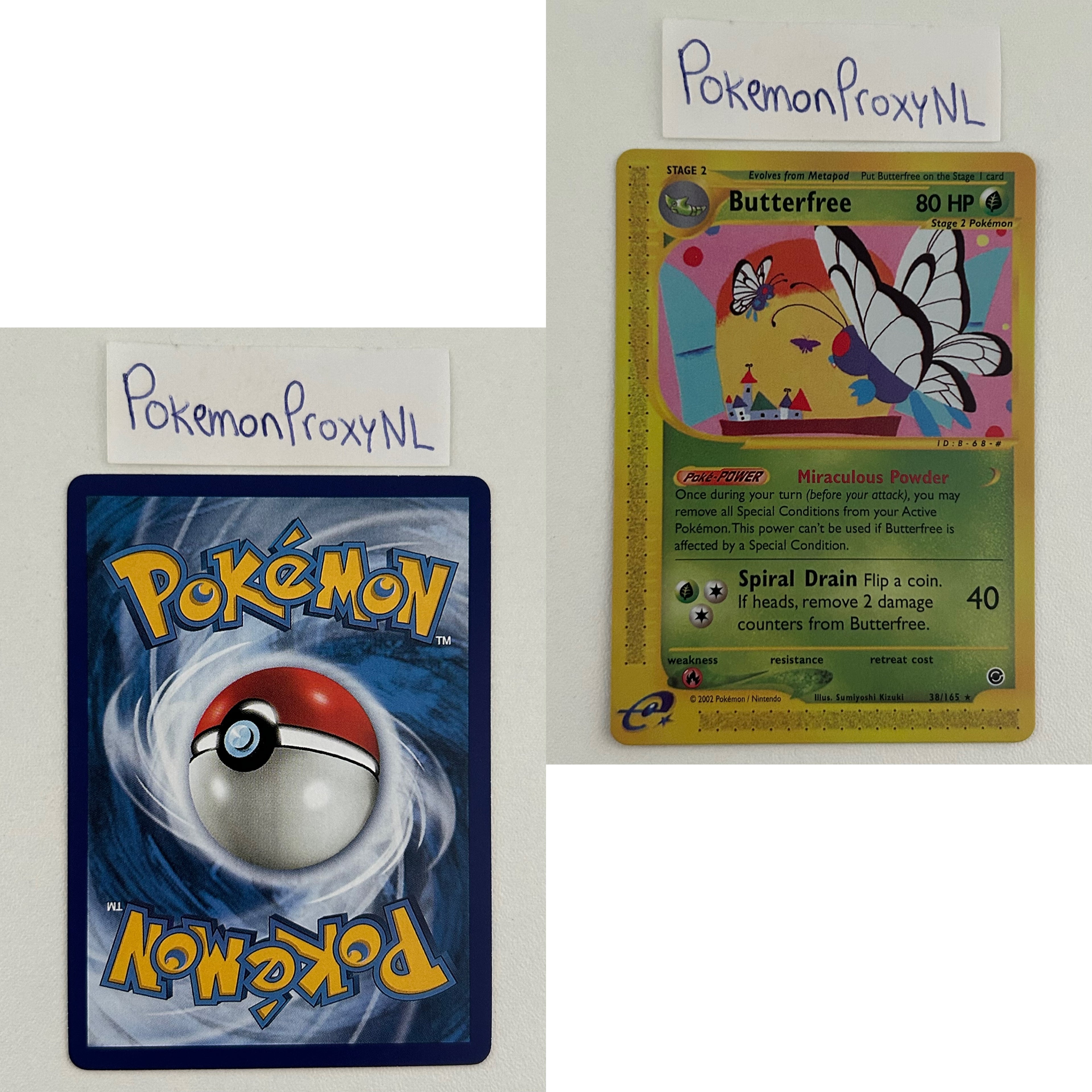Expedition Set (EX) / 1/165 - 165/165 / 2002 / PROXY Pokémon TCG card(s)