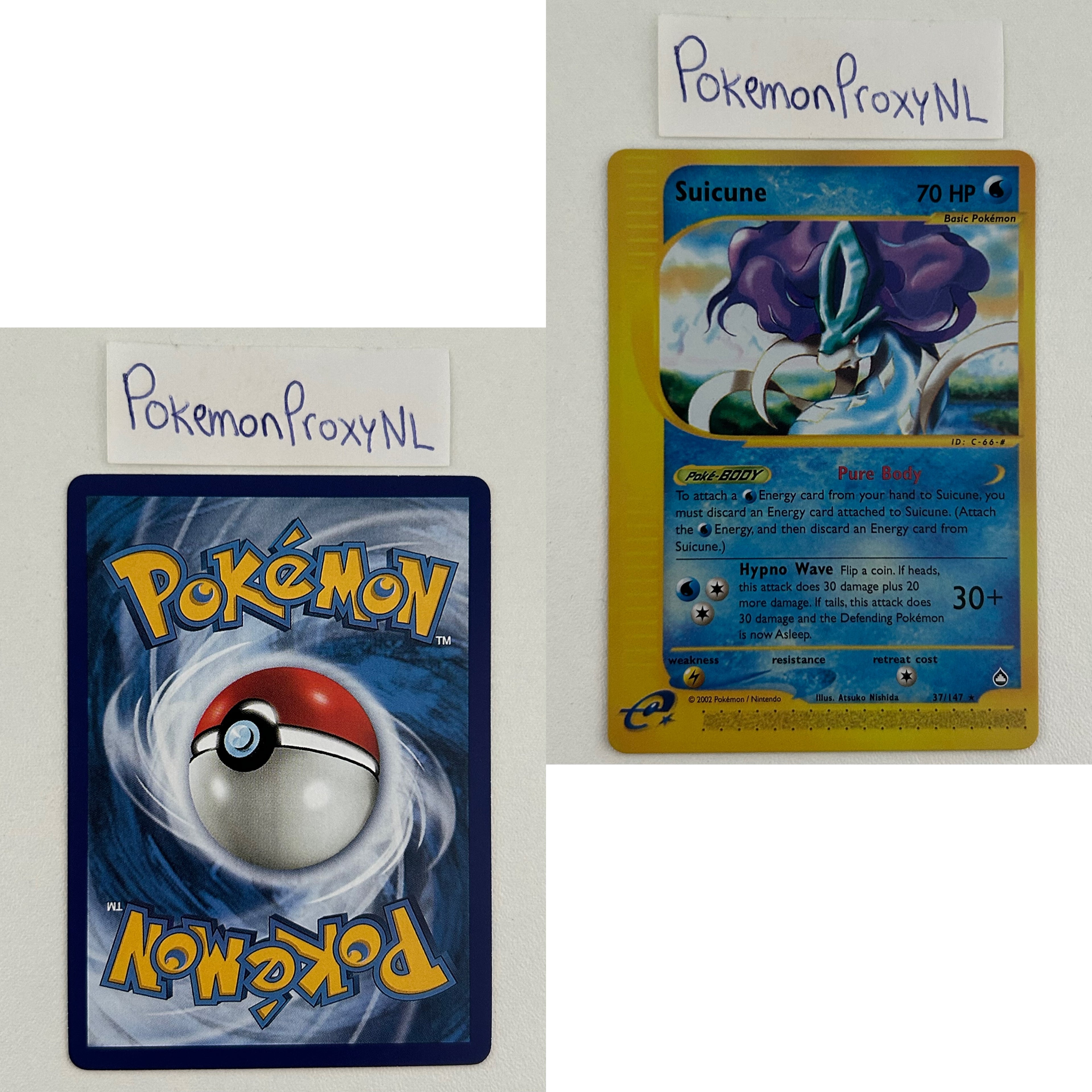 Aquapolis Set (AQ) / H1/147 - 150/147 / 2003 / PROXY Pokémon TCG card(s)