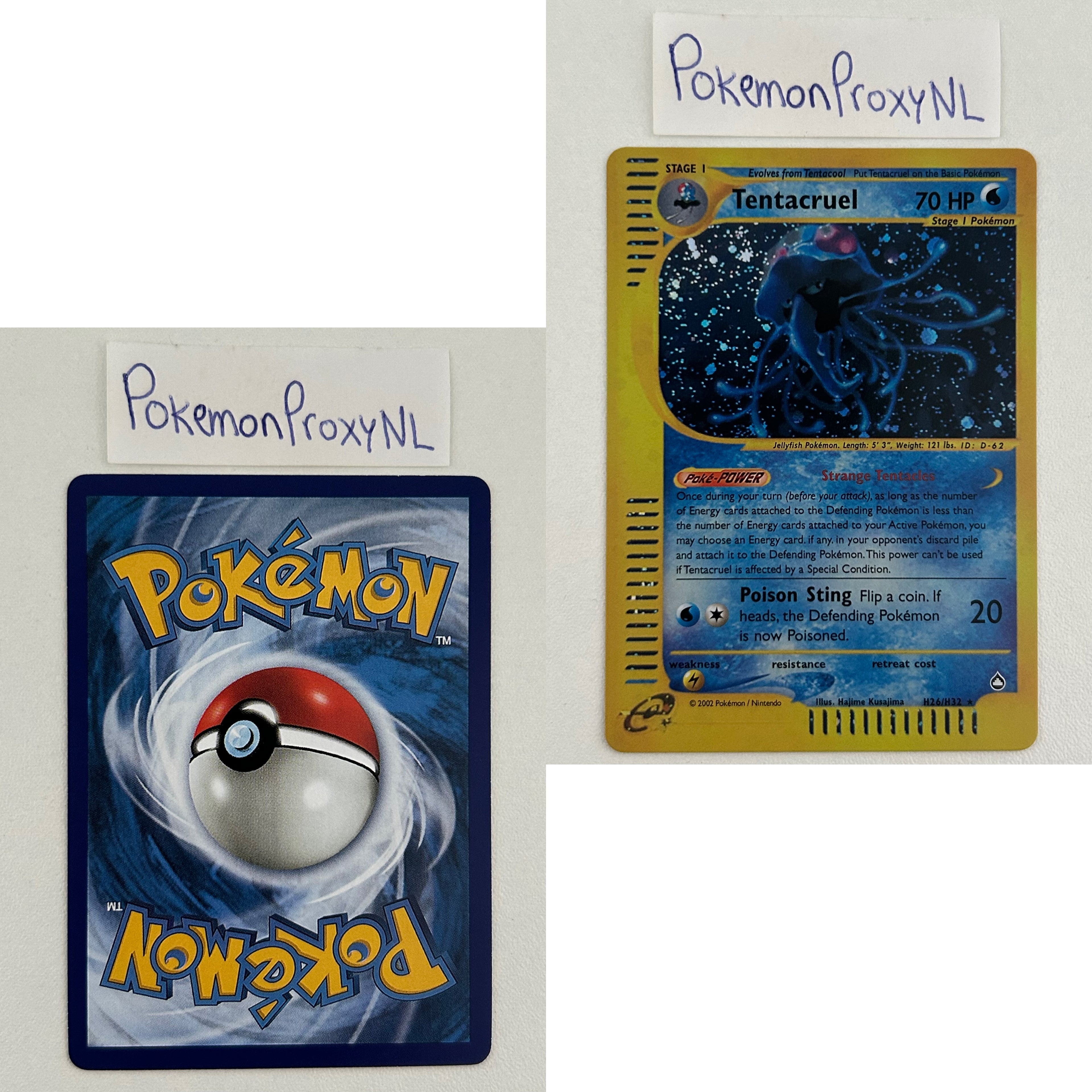 Aquapolis Set (AQ) / H1/147 - 150/147 / 2003 / PROXY Pokémon TCG card(s)