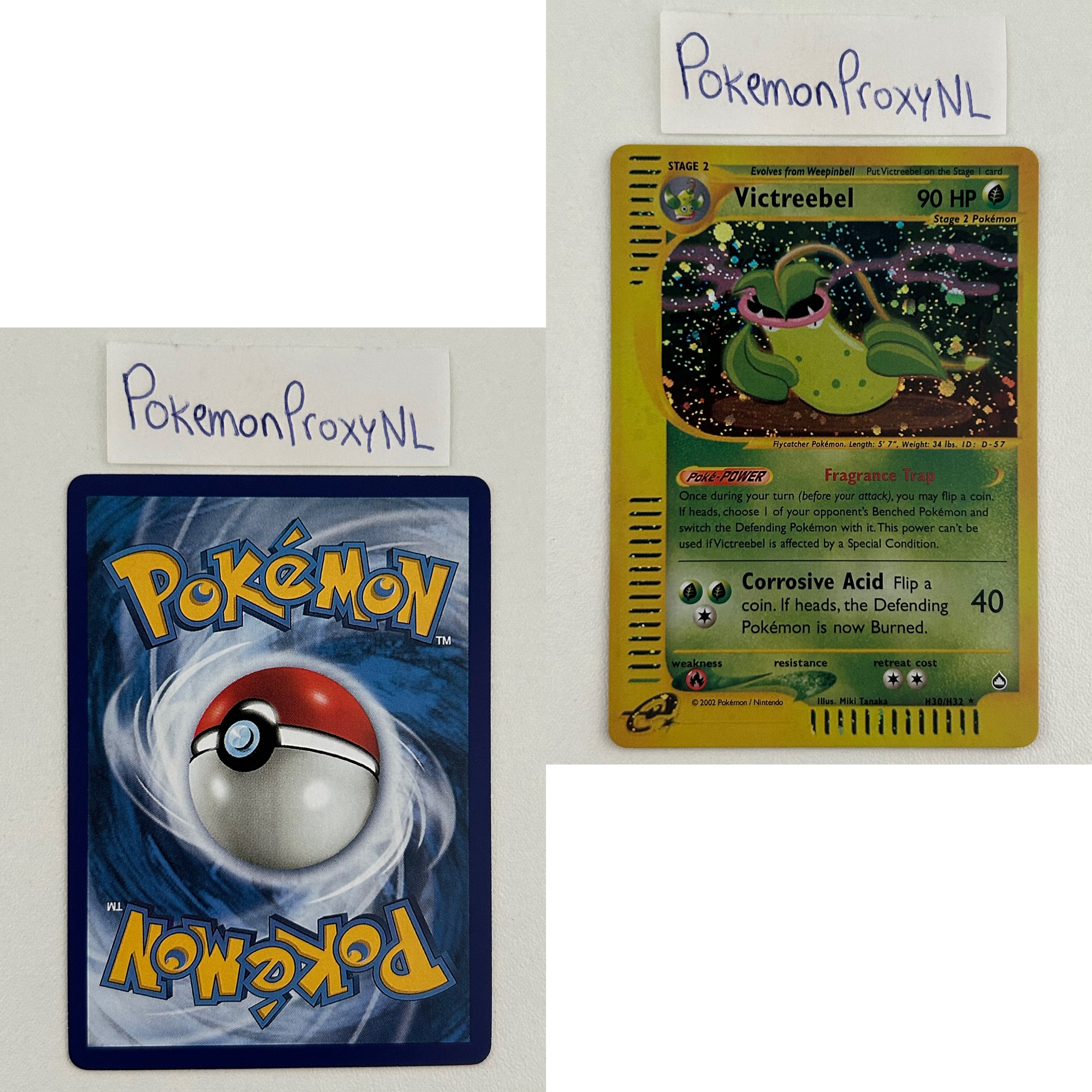 Aquapolis Set (AQ) / H1/147 - 150/147 / 2003 / PROXY Pokémon TCG card(s)