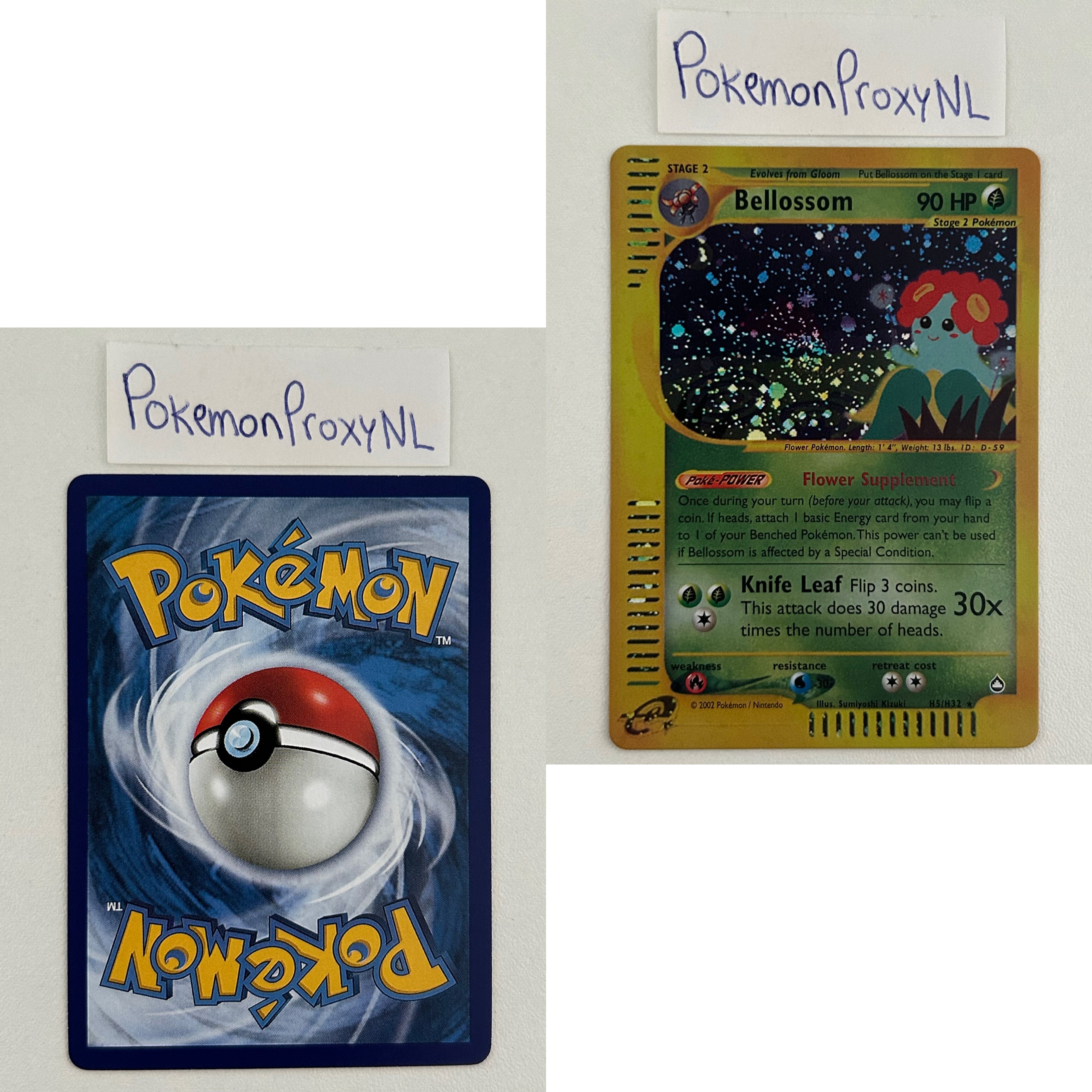 Aquapolis Set (AQ) / H1/147 - 150/147 / 2003 / PROXY Pokémon TCG card(s)