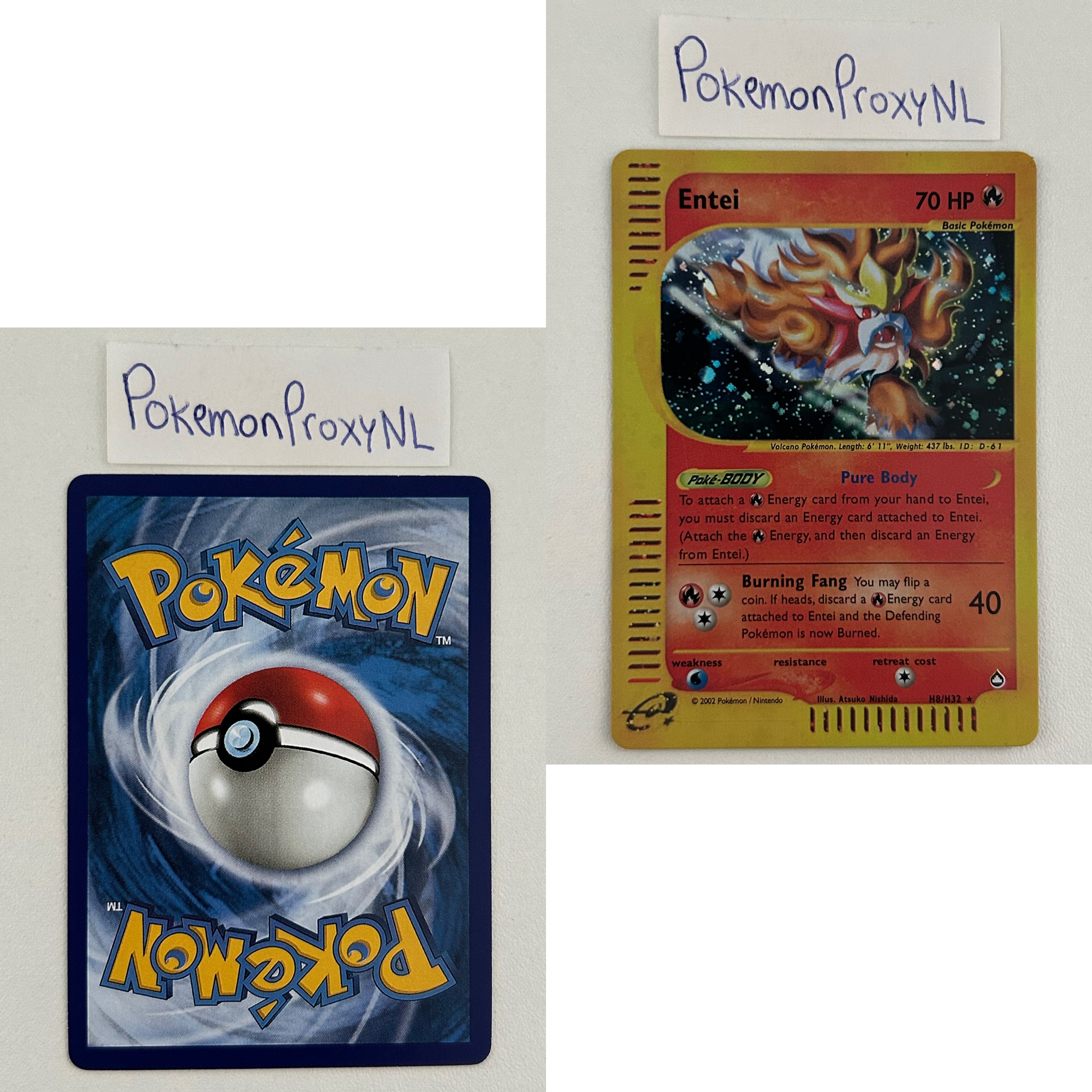 Aquapolis Set (AQ) / H1/147 - 150/147 / 2003 / PROXY Pokémon TCG card(s)