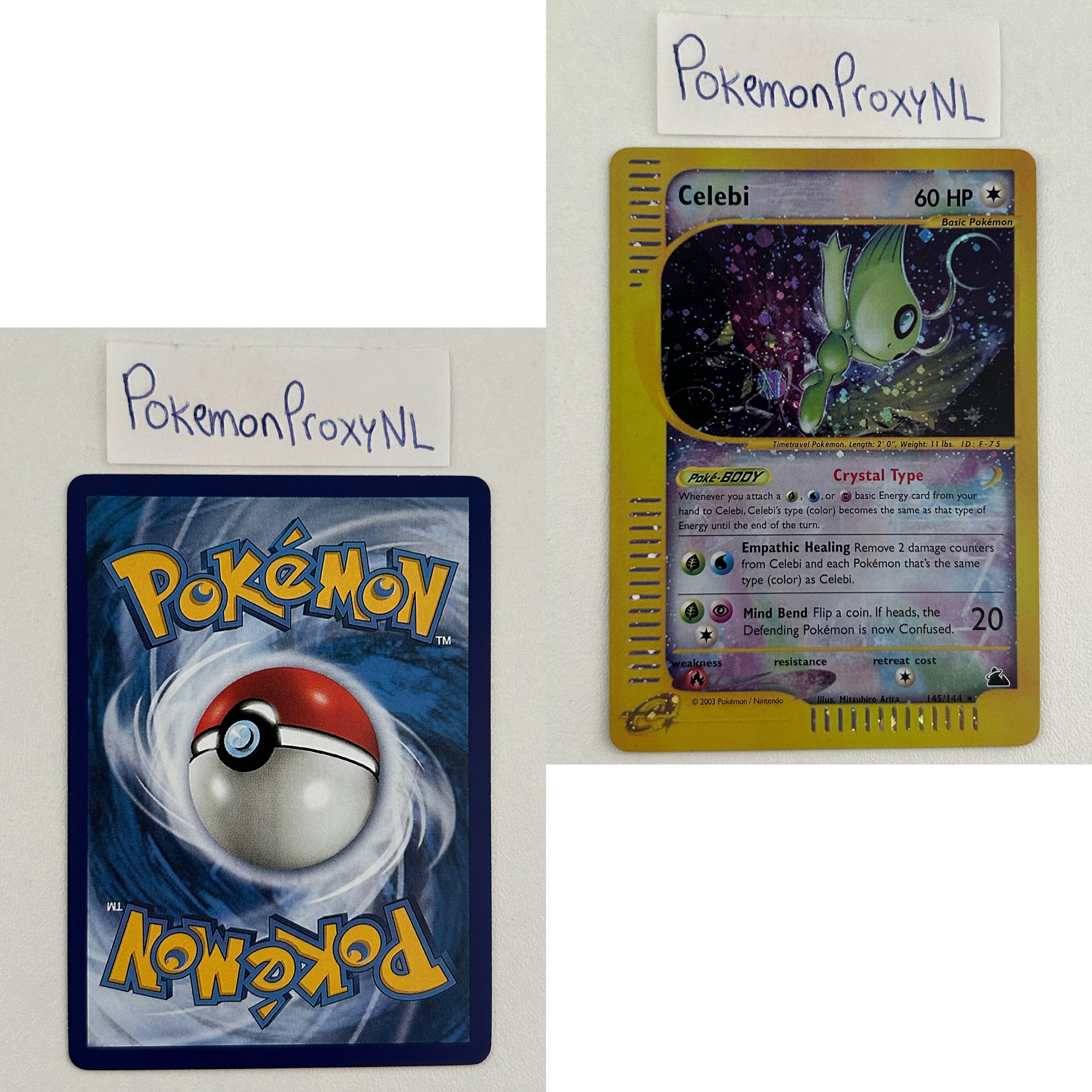 Skyridge Set (SK) / H1/144 - 150/144 / 2003 / PROXY Pokémon TCG card(s)