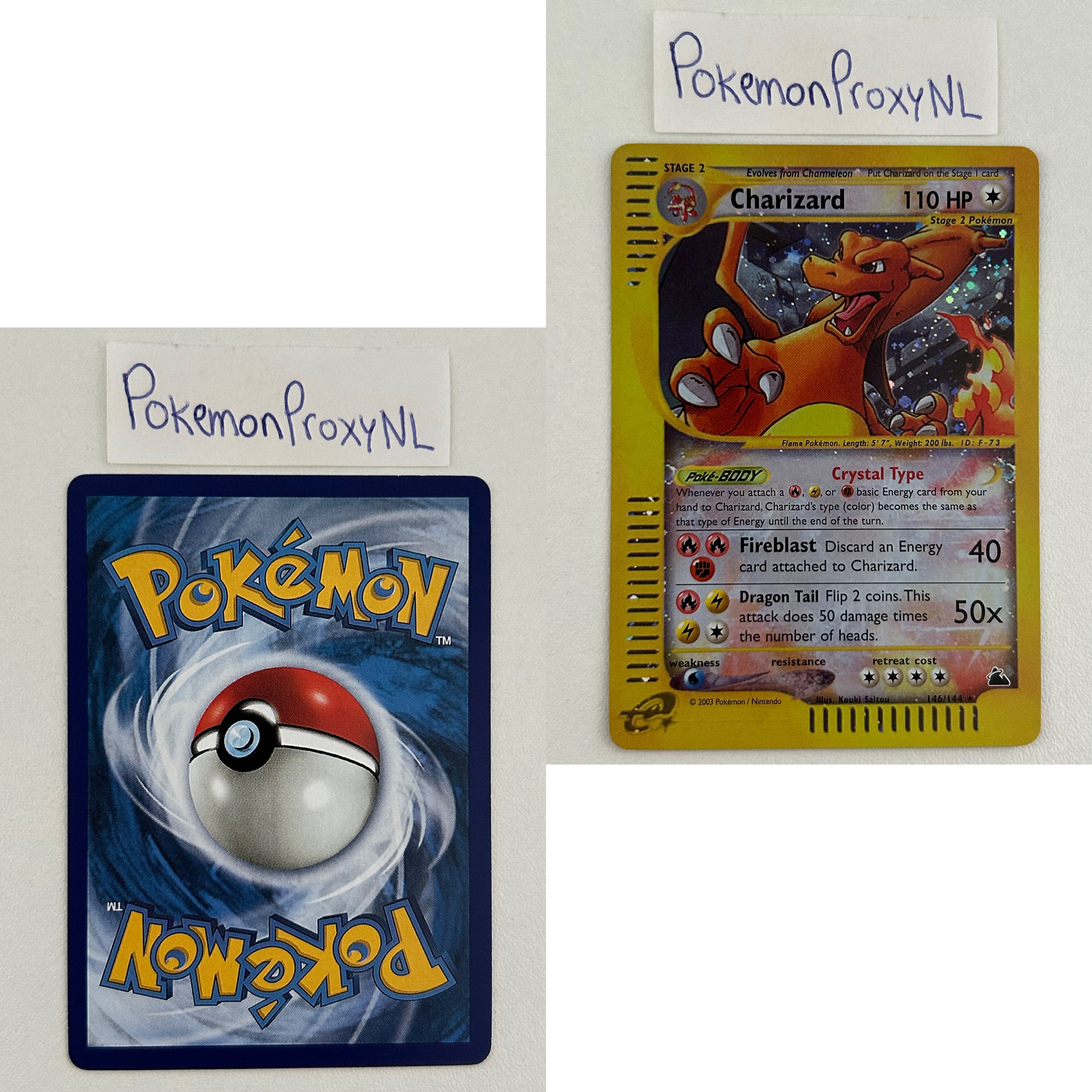 Skyridge Set (SK) / H1/144 - 150/144 / 2003 / PROXY Pokémon TCG card(s)