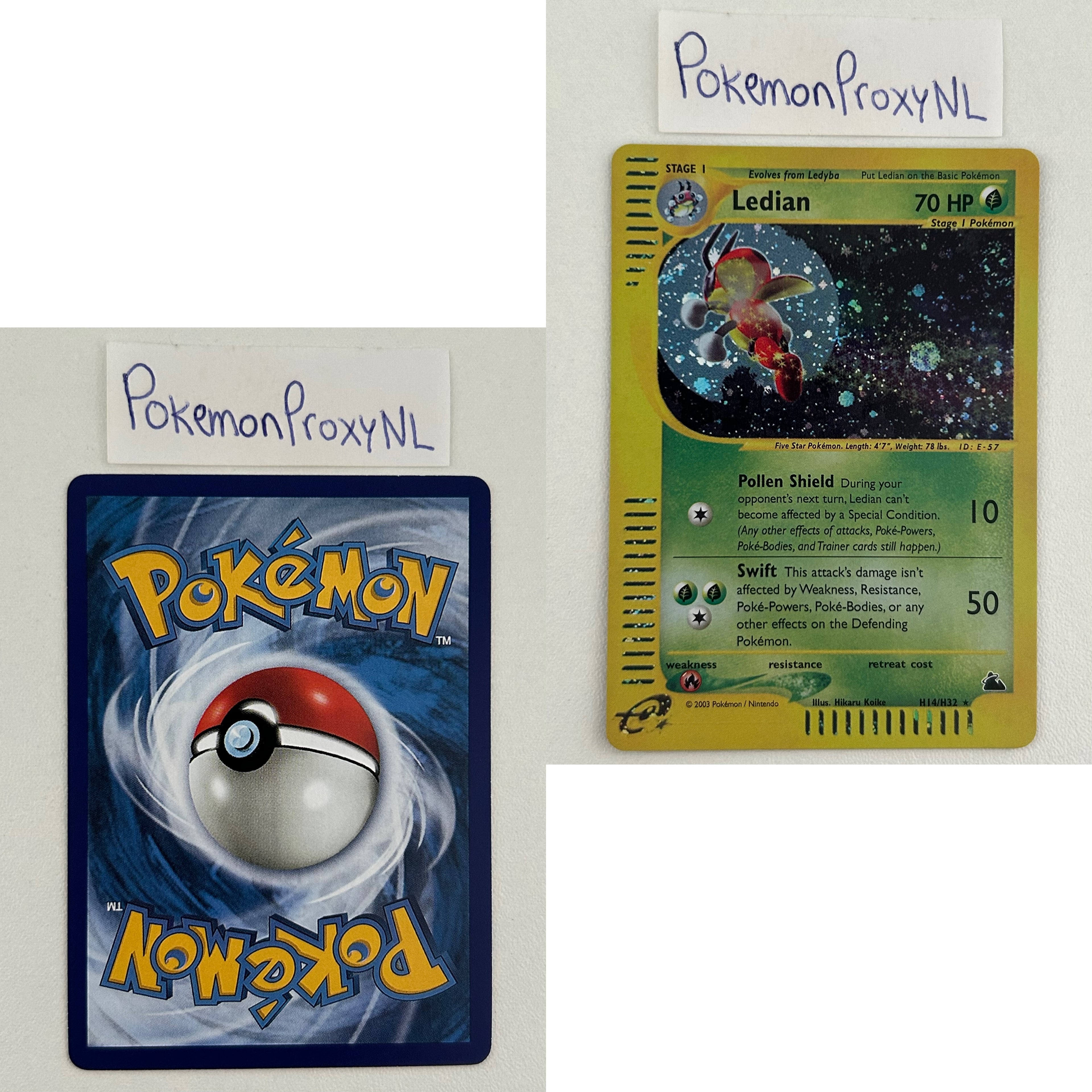 Skyridge Set (SK) / H1/144 - 150/144 / 2003 / PROXY Pokémon TCG card(s)
