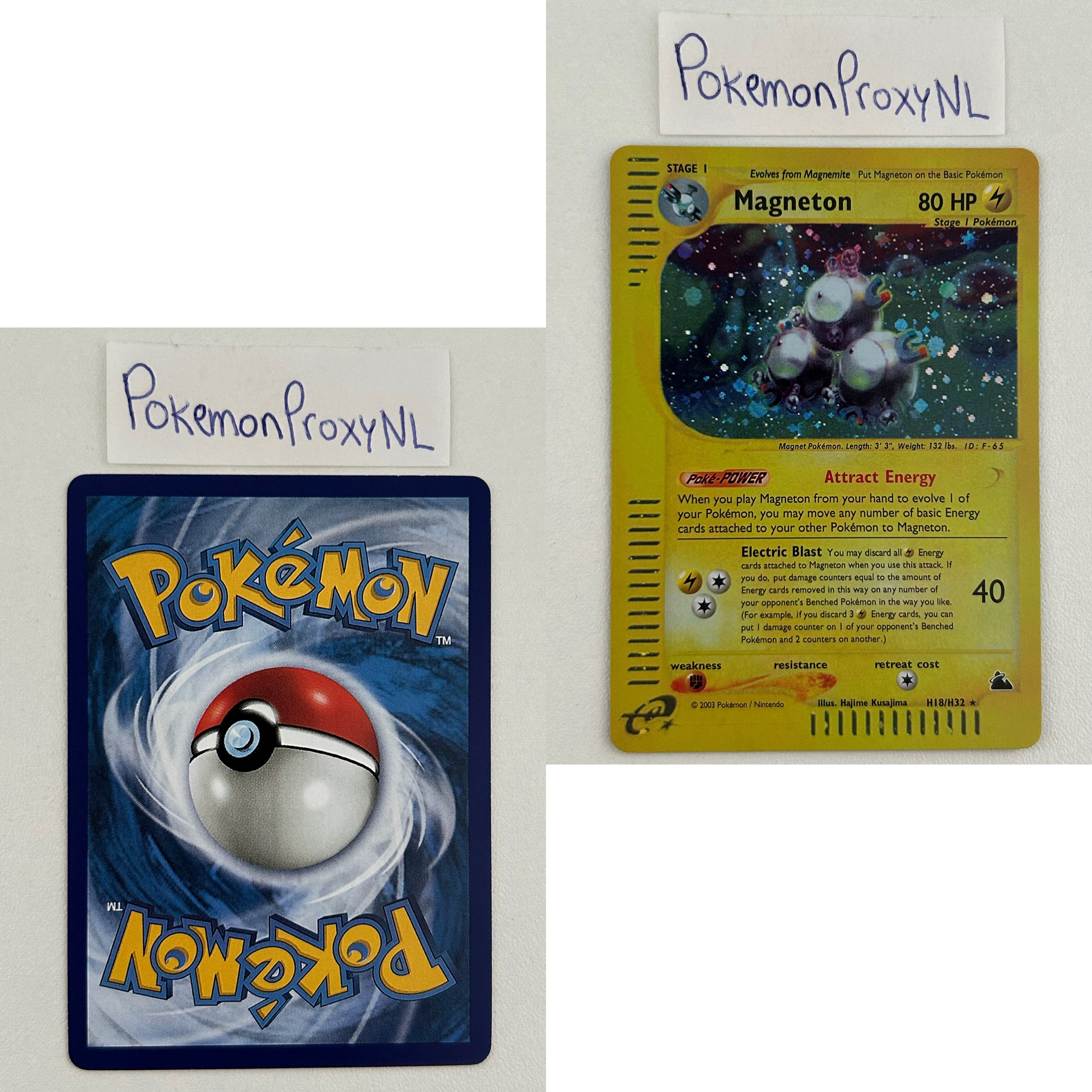 Skyridge Set (SK) / H1/144 - 150/144 / 2003 / PROXY Pokémon TCG card(s)