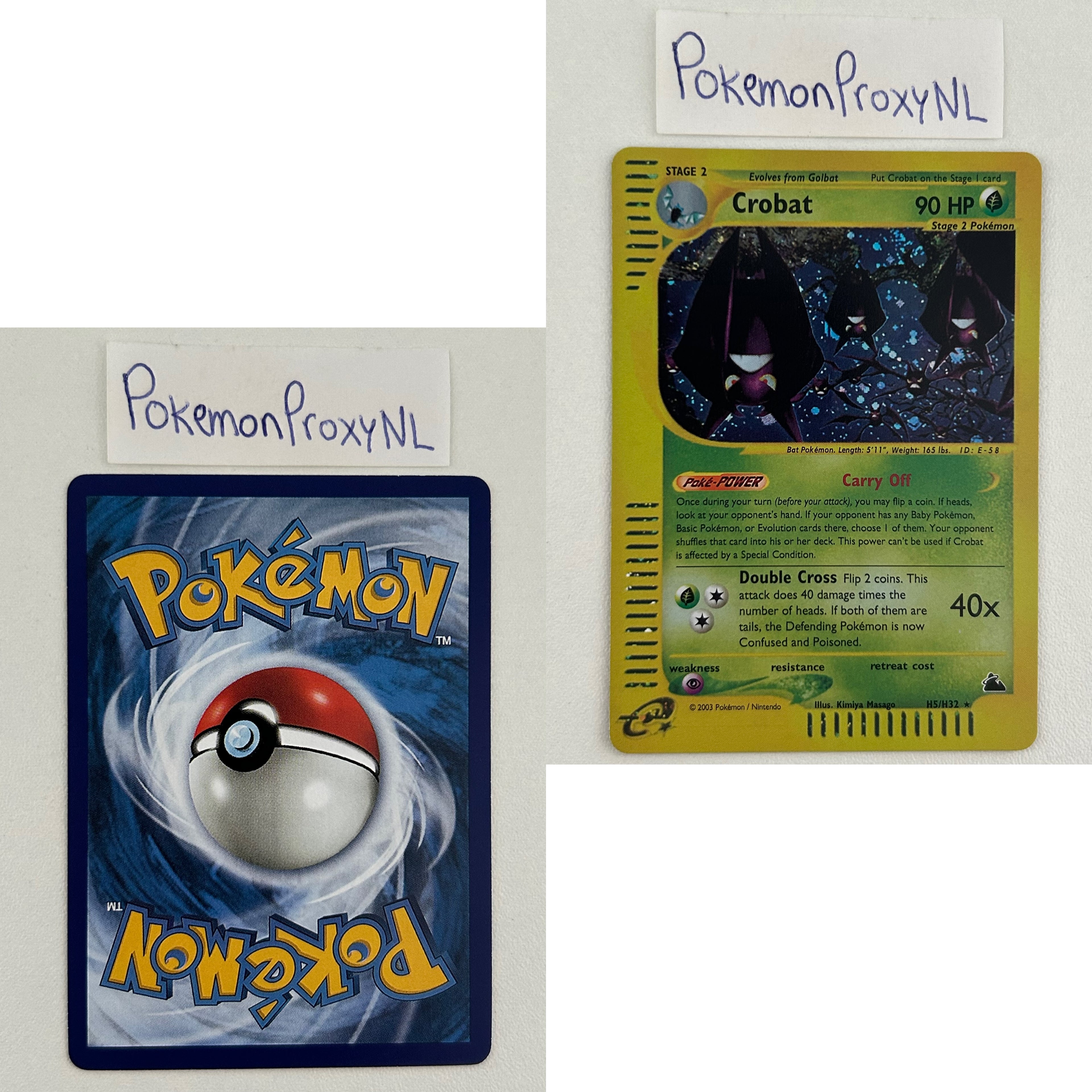 Skyridge Set (SK) / H1/144 - 150/144 / 2003 / PROXY Pokémon TCG card(s)