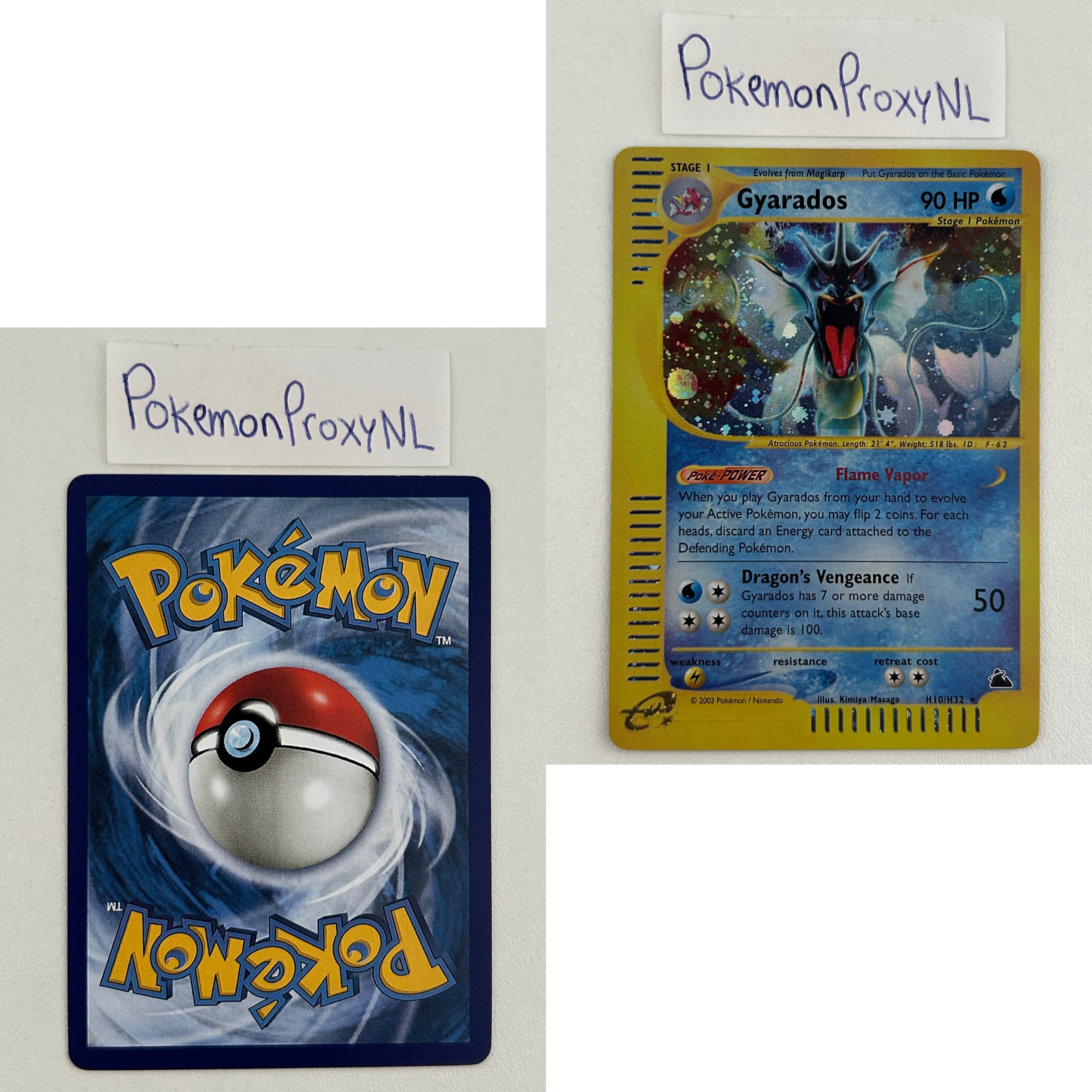 Skyridge Set (SK) / H1/144 - 150/144 / 2003 / PROXY Pokémon TCG card(s)
