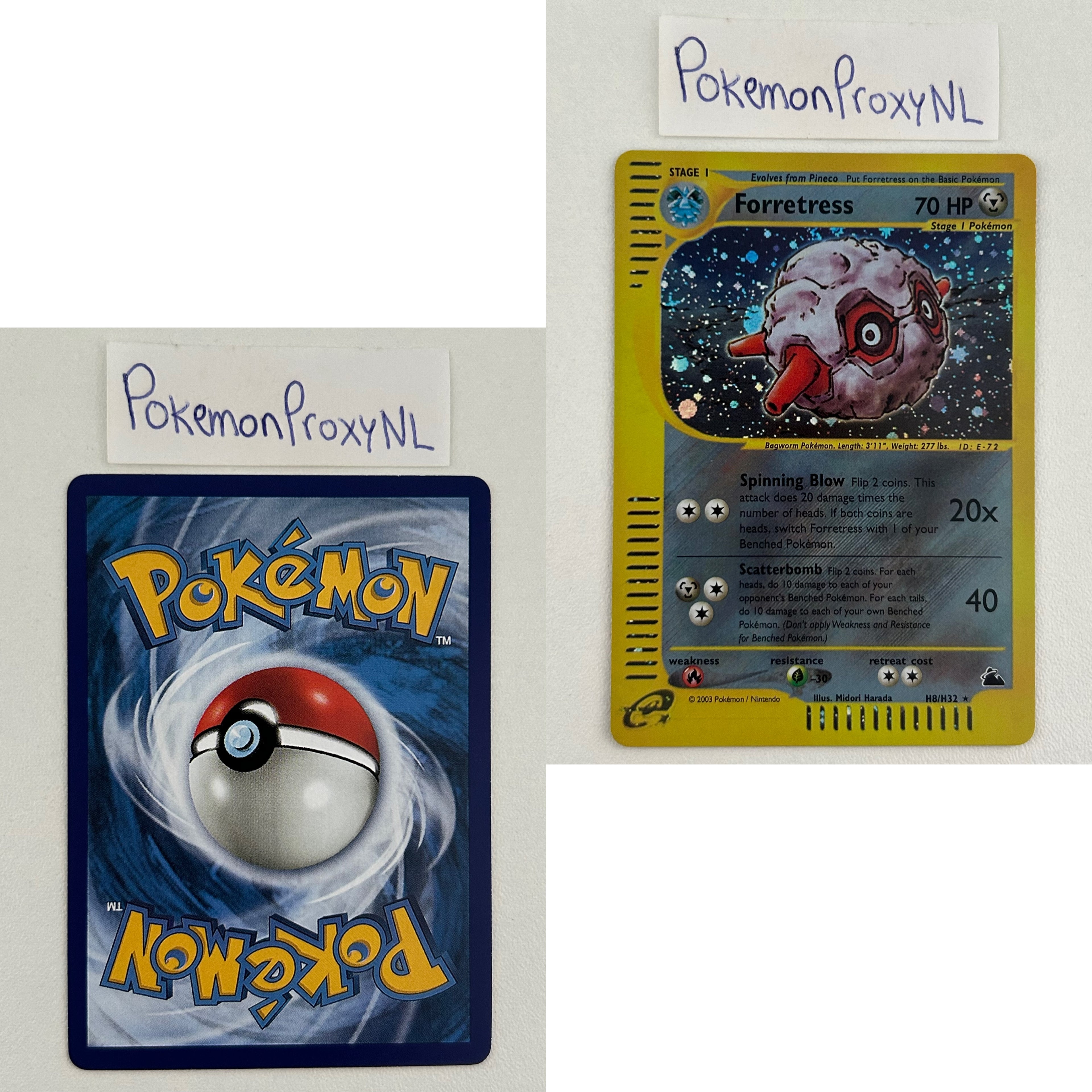 Skyridge Set (SK) / H1/144 - 150/144 / 2003 / PROXY Pokémon TCG card(s)