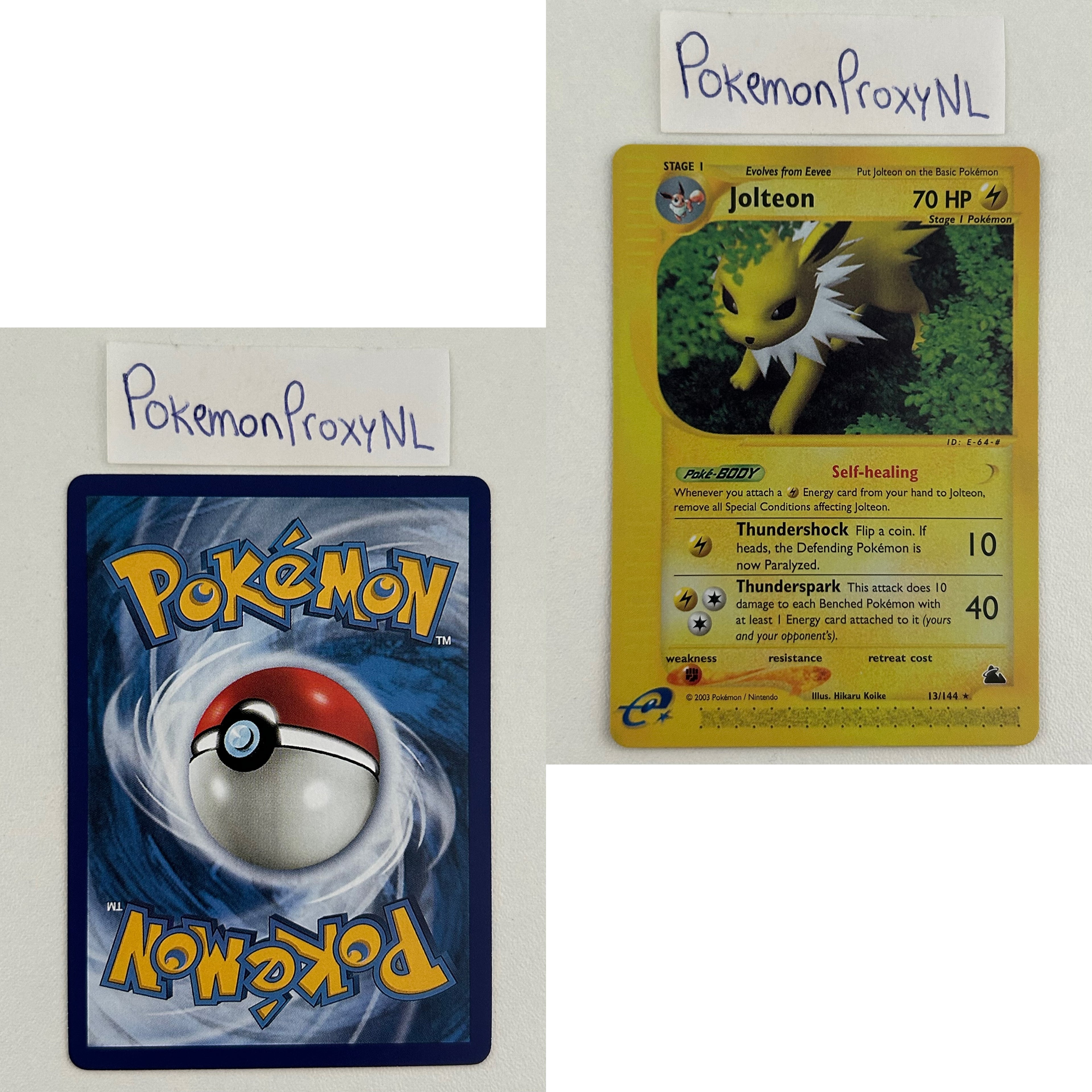 Skyridge Set (SK) / H1/144 - 150/144 / 2003 / PROXY Pokémon TCG card(s)