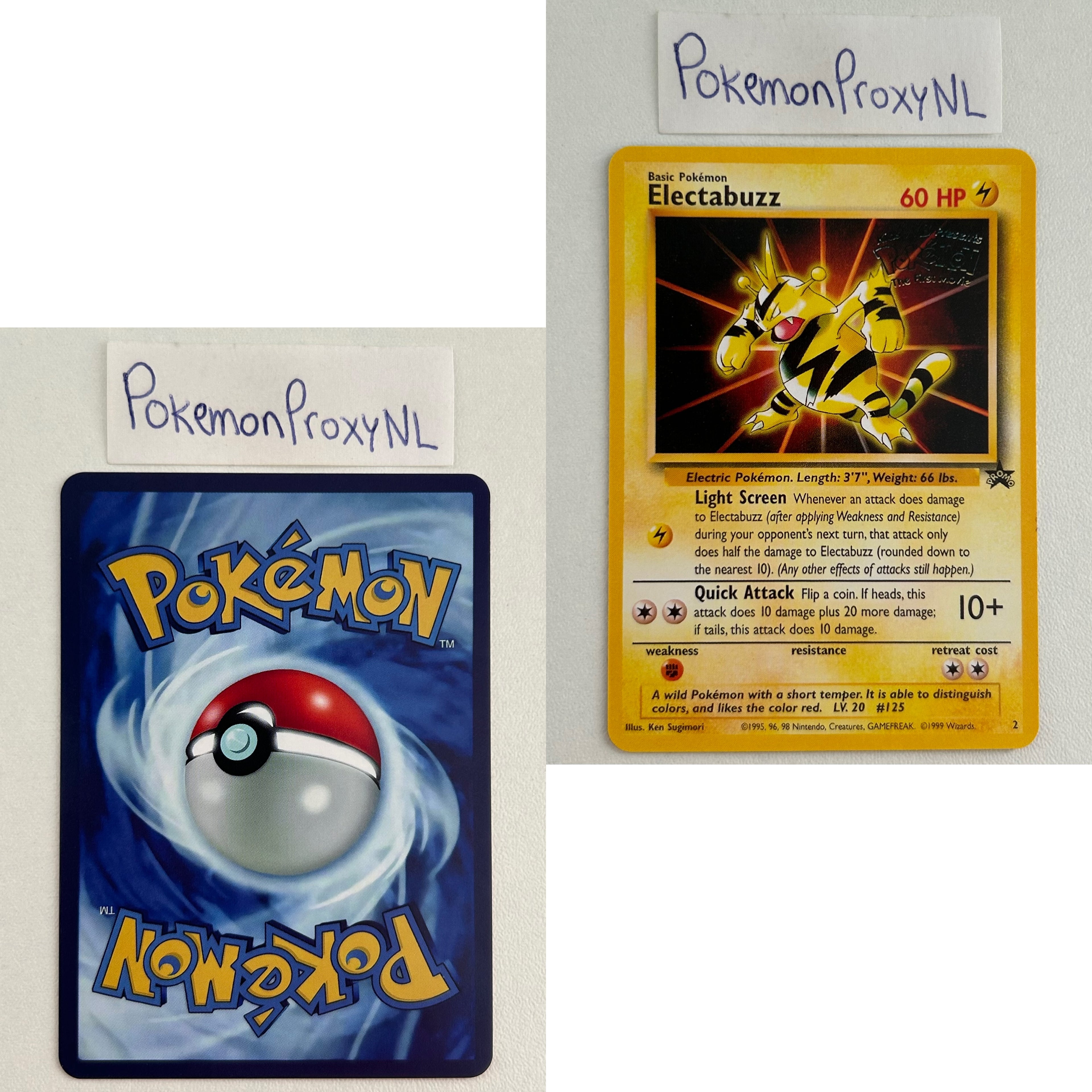 Wizards Black Star Promos Set (WP) / 1 - 53 / 1999-2003 / PROXY Pokémon TCG card(s)