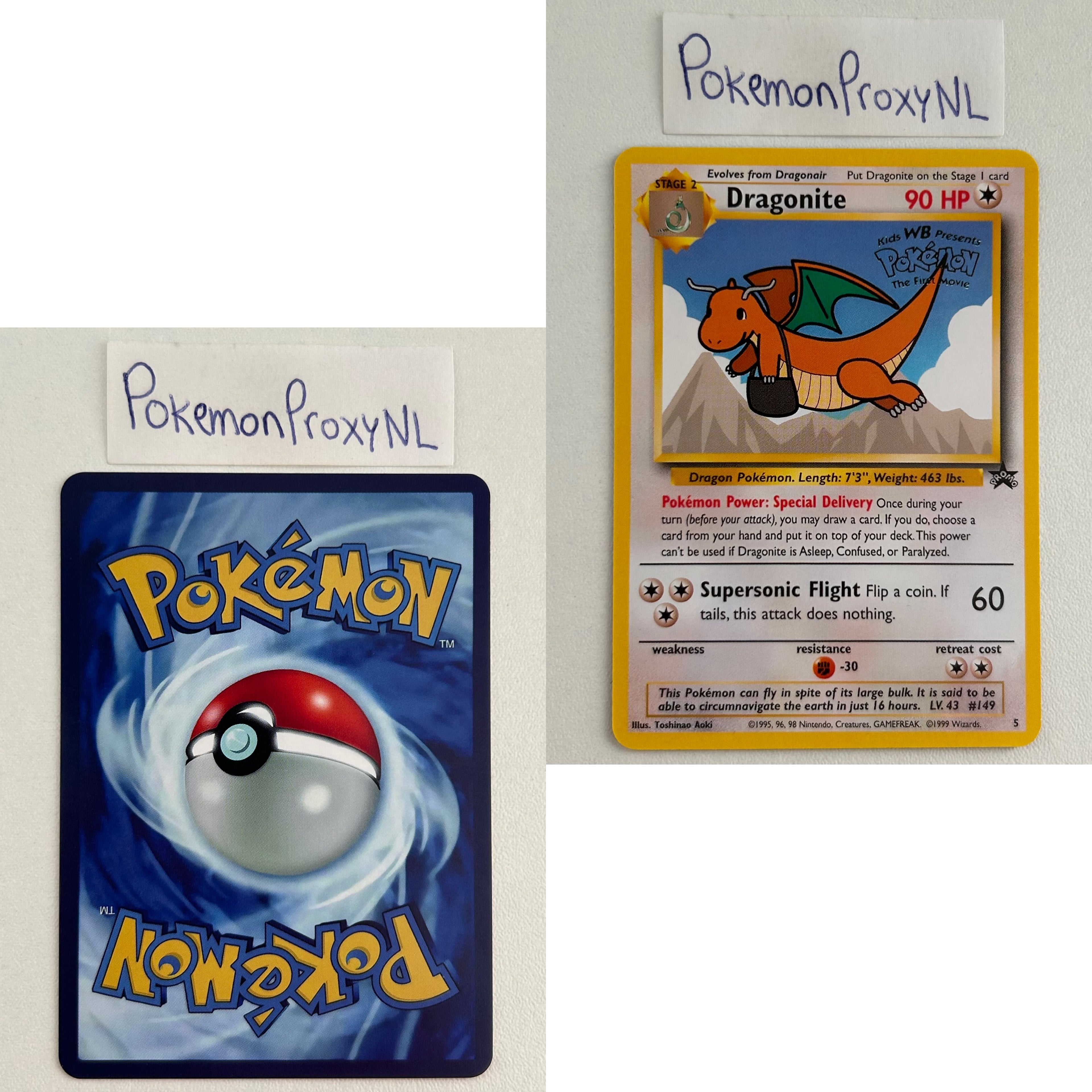 Wizards Black Star Promos Set (WP) / 1 - 53 / 1999-2003 / PROXY Pokémon TCG card(s)
