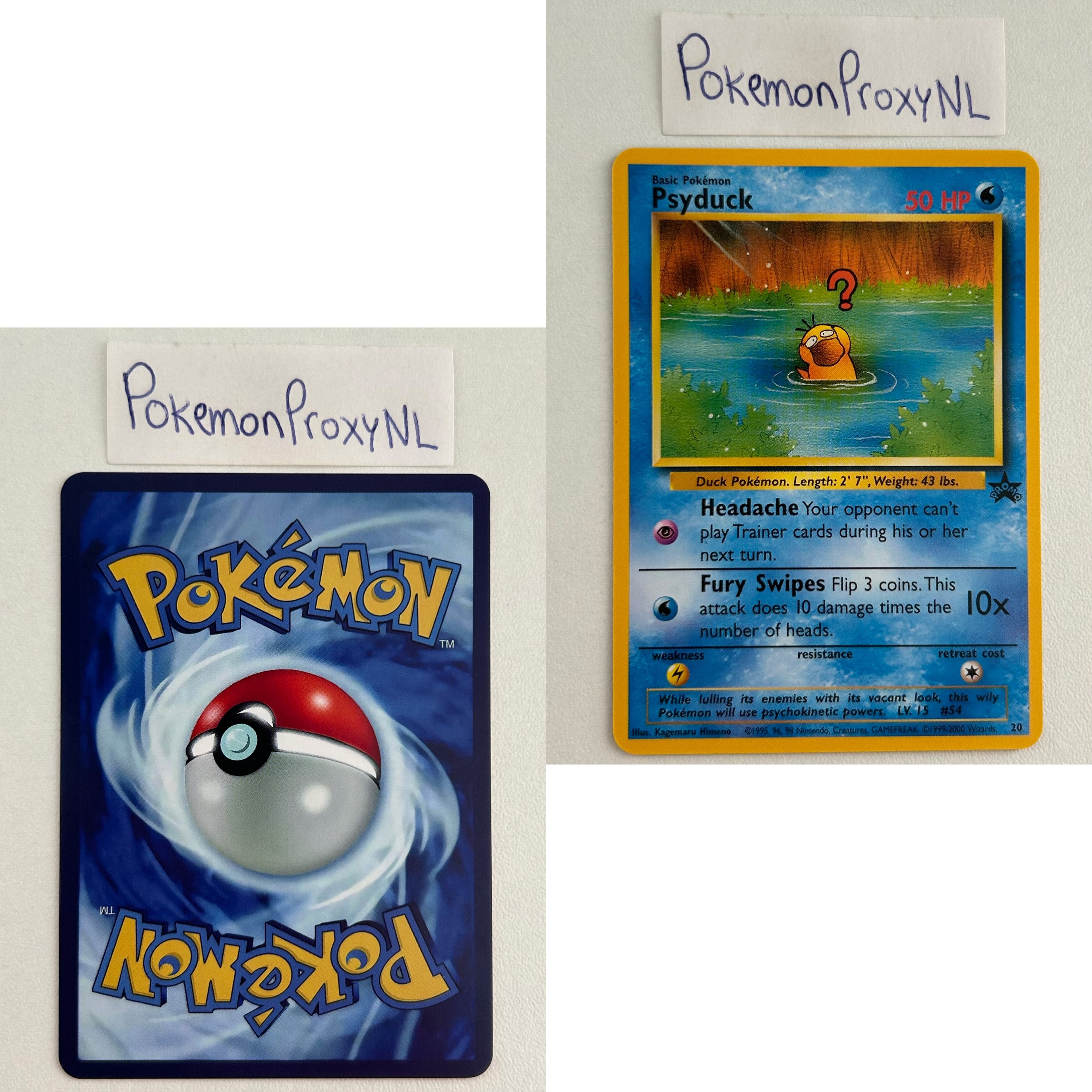 Wizards Black Star Promos Set (WP) / 1 - 53 / 1999-2003 / PROXY Pokémon TCG card(s)