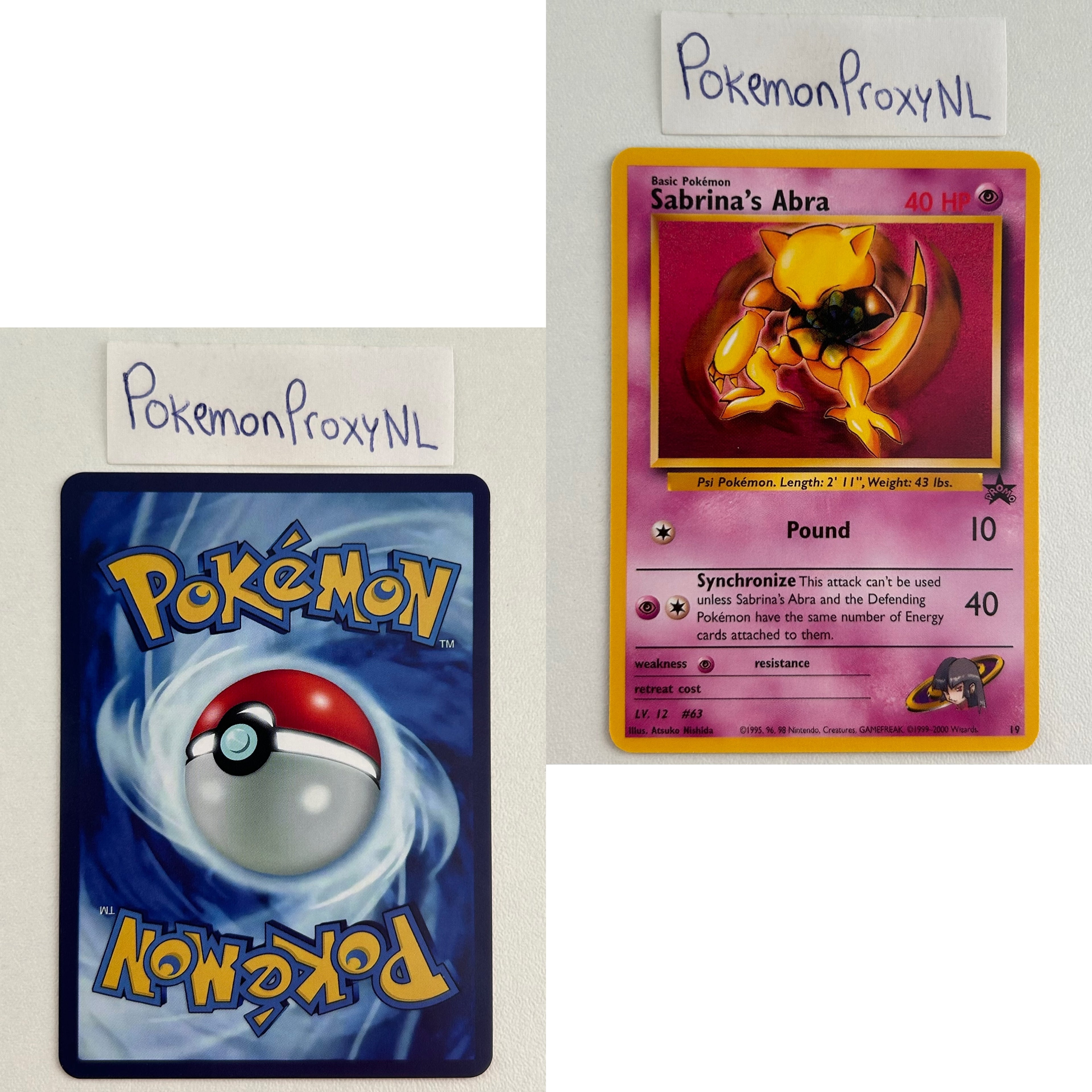 Wizards Black Star Promos Set (WP) / 1 - 53 / 1999-2003 / PROXY Pokémon TCG card(s)