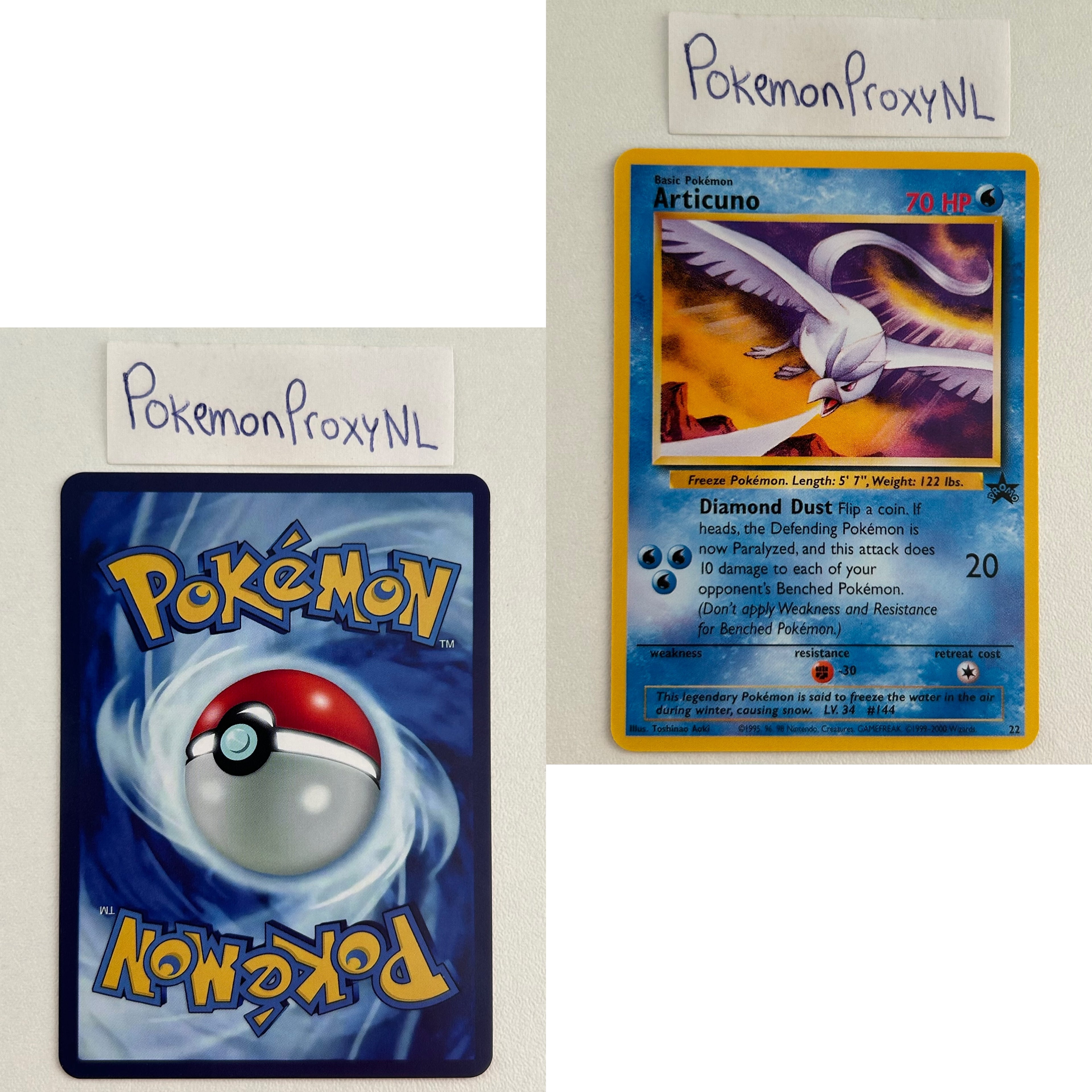 Wizards Black Star Promos Set (WP) / 1 - 53 / 1999-2003 / PROXY Pokémon TCG card(s)