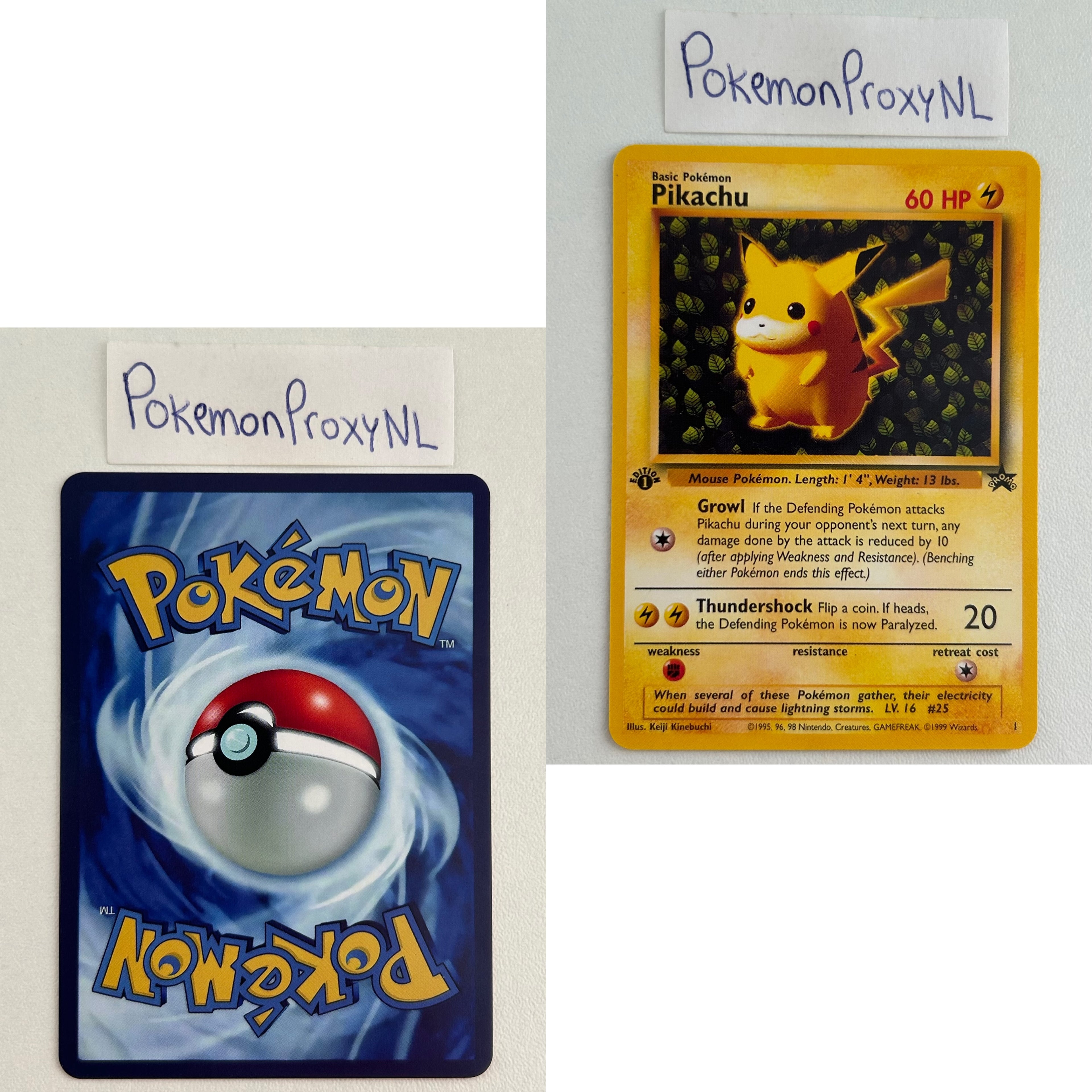 Wizards Black Star Promos Set (WP) / 1 - 53 / 1999-2003 / PROXY Pokémon TCG card(s)