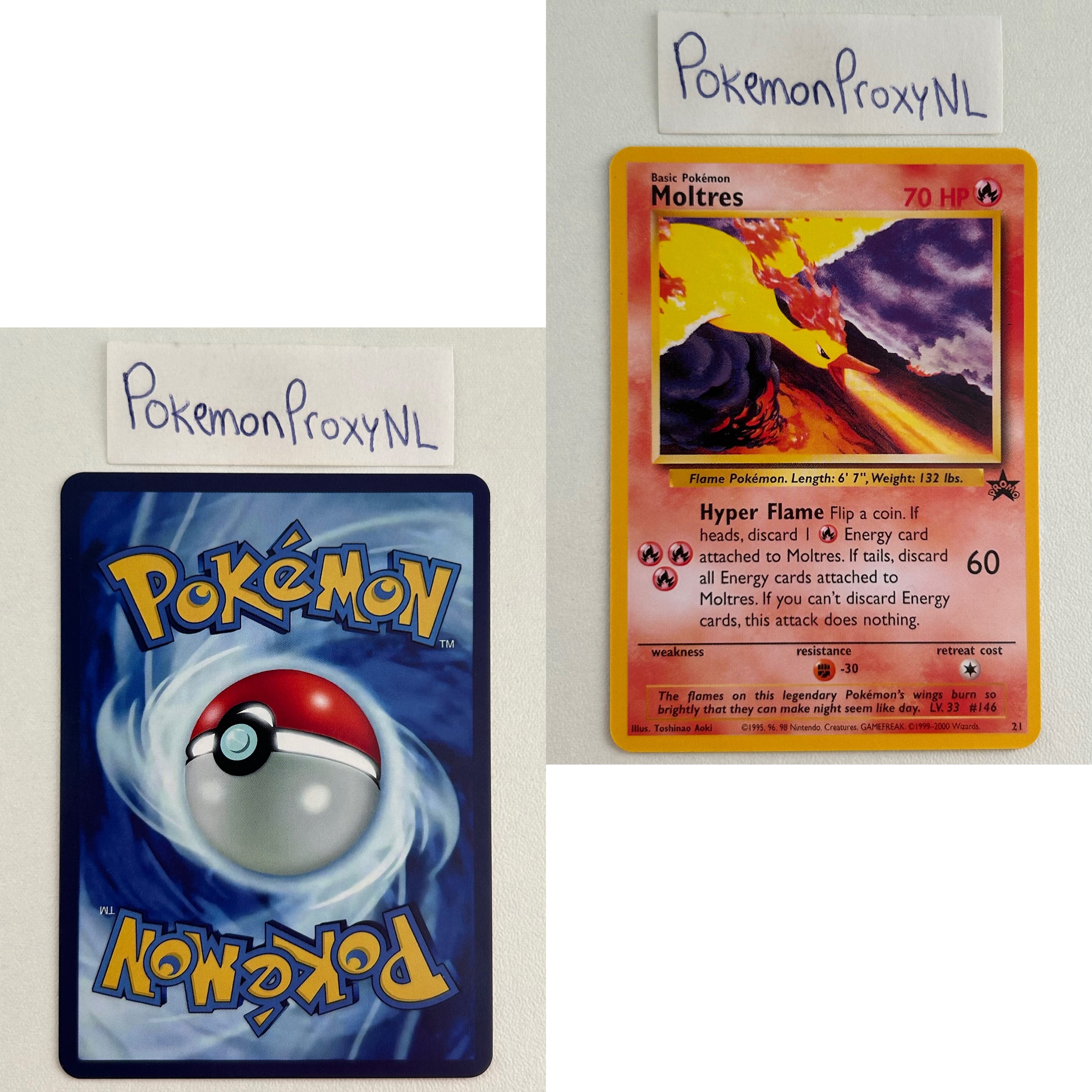 Wizards Black Star Promos Set (WP) / 1 - 53 / 1999-2003 / PROXY Pokémon TCG card(s)
