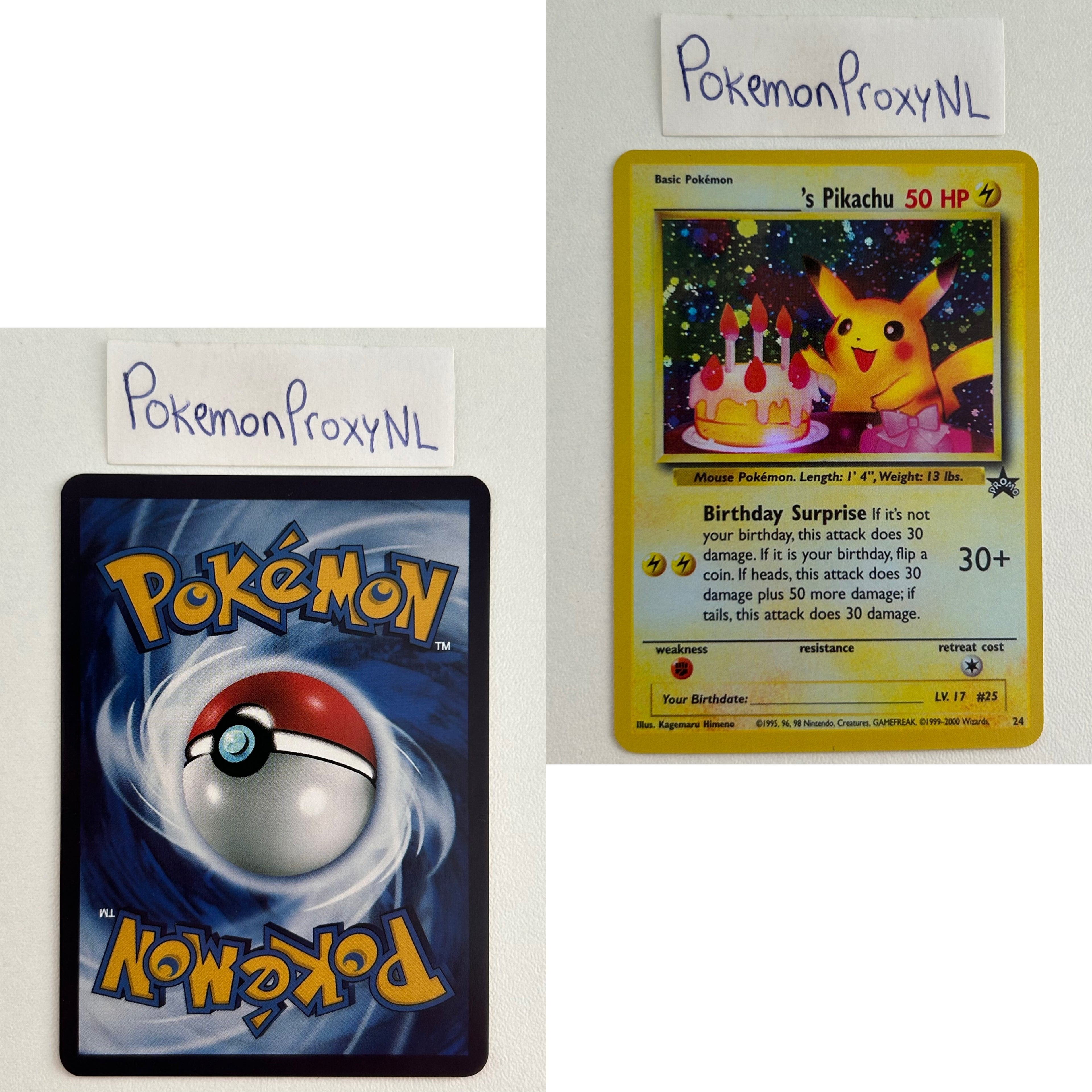 Wizards Black Star Promos Set (WP) / 1 - 53 / 1999-2003 / PROXY Pokémon TCG card(s)