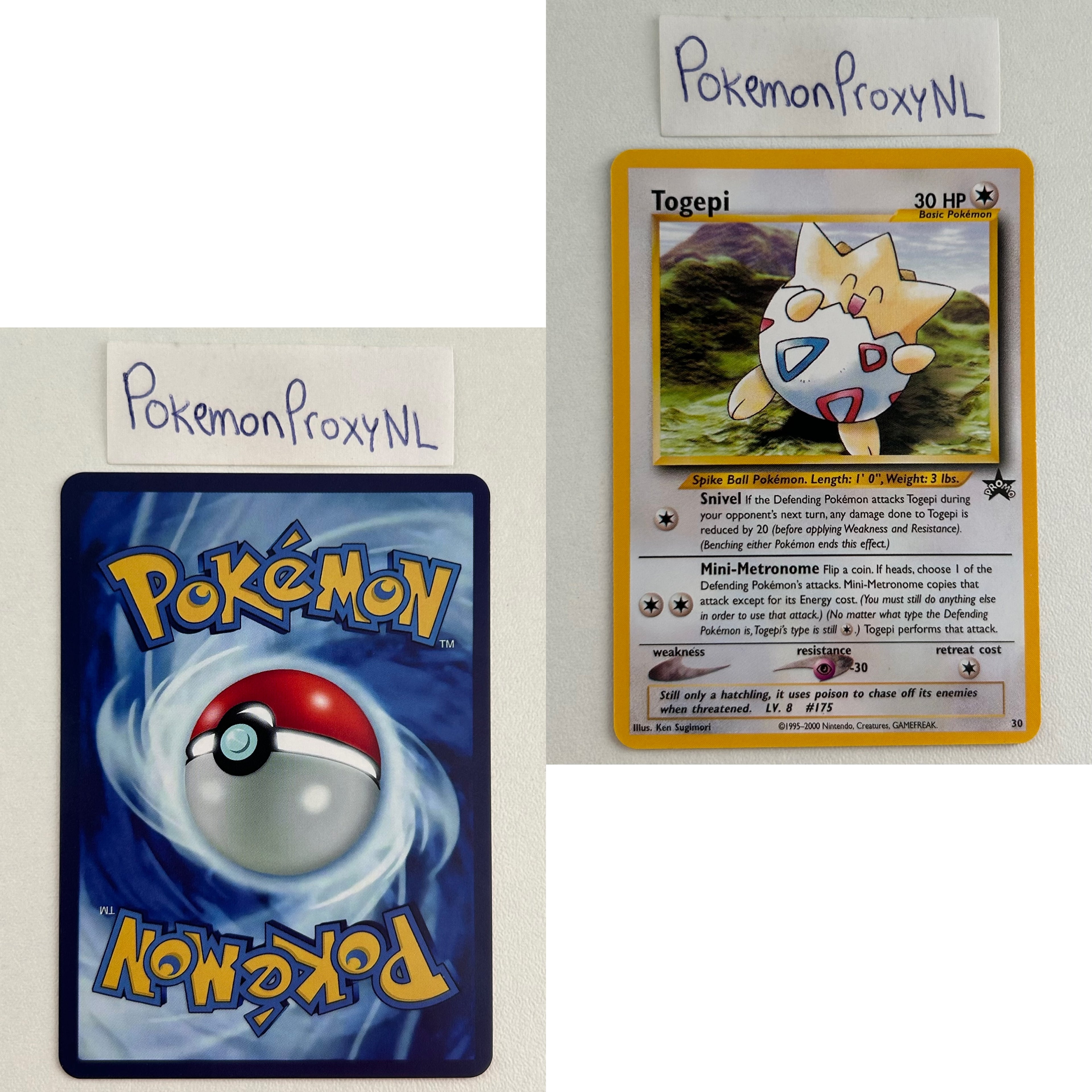 Wizards Black Star Promos Set (WP) / 1 - 53 / 1999-2003 / PROXY Pokémon TCG card(s)