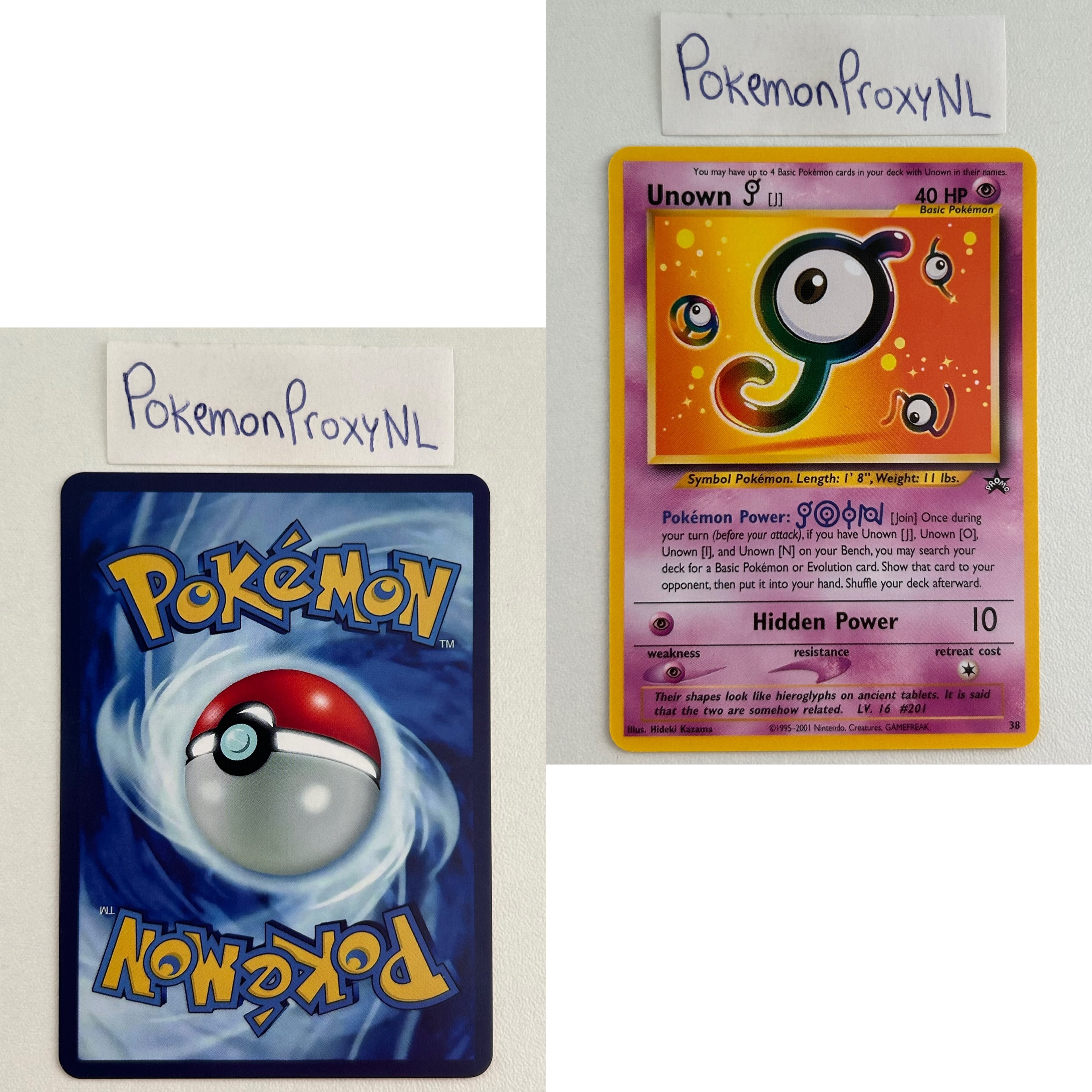 Wizards Black Star Promos Set (WP) / 1 - 53 / 1999-2003 / PROXY Pokémon TCG card(s)