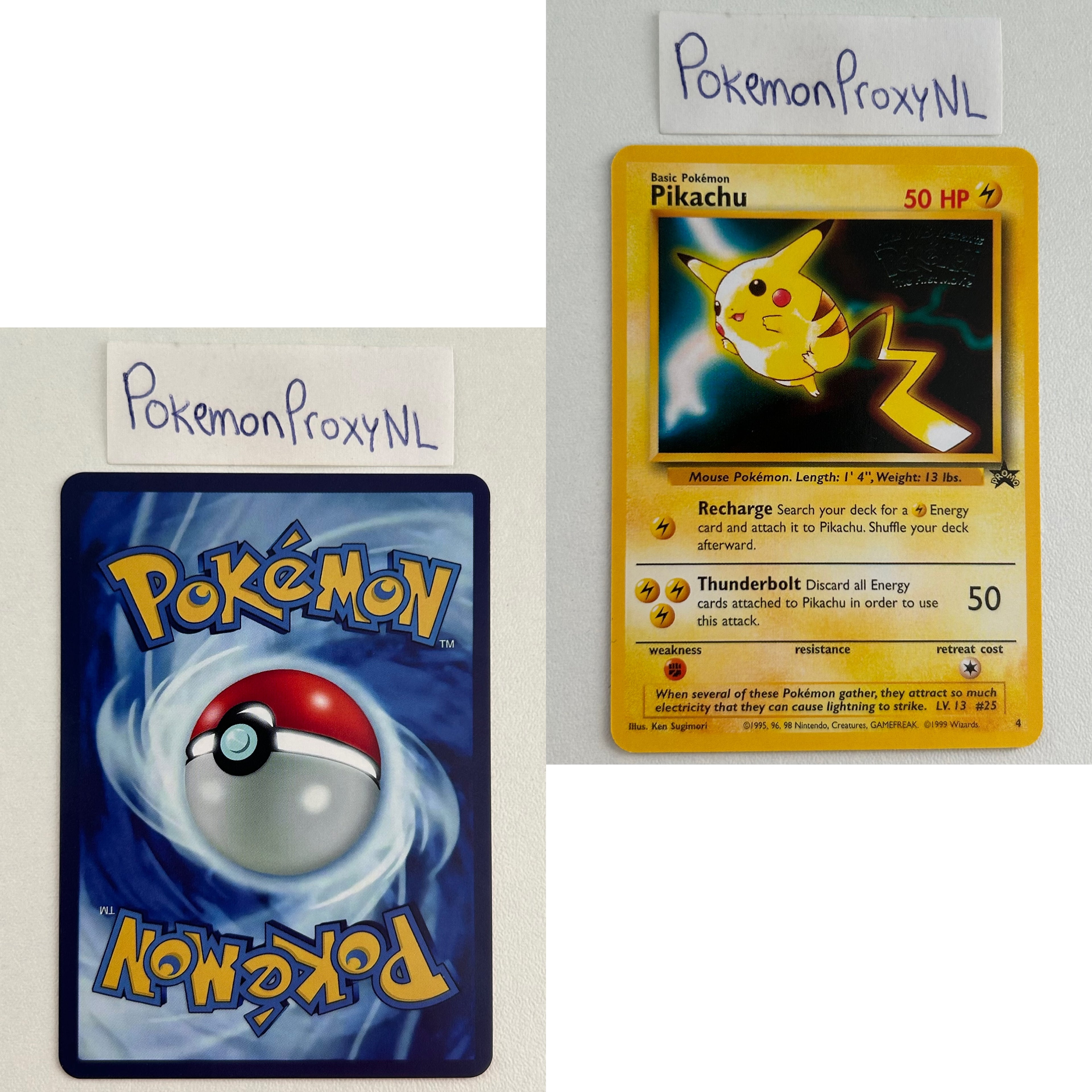 Wizards Black Star Promos Set (WP) / 1 - 53 / 1999-2003 / PROXY Pokémon TCG card(s)
