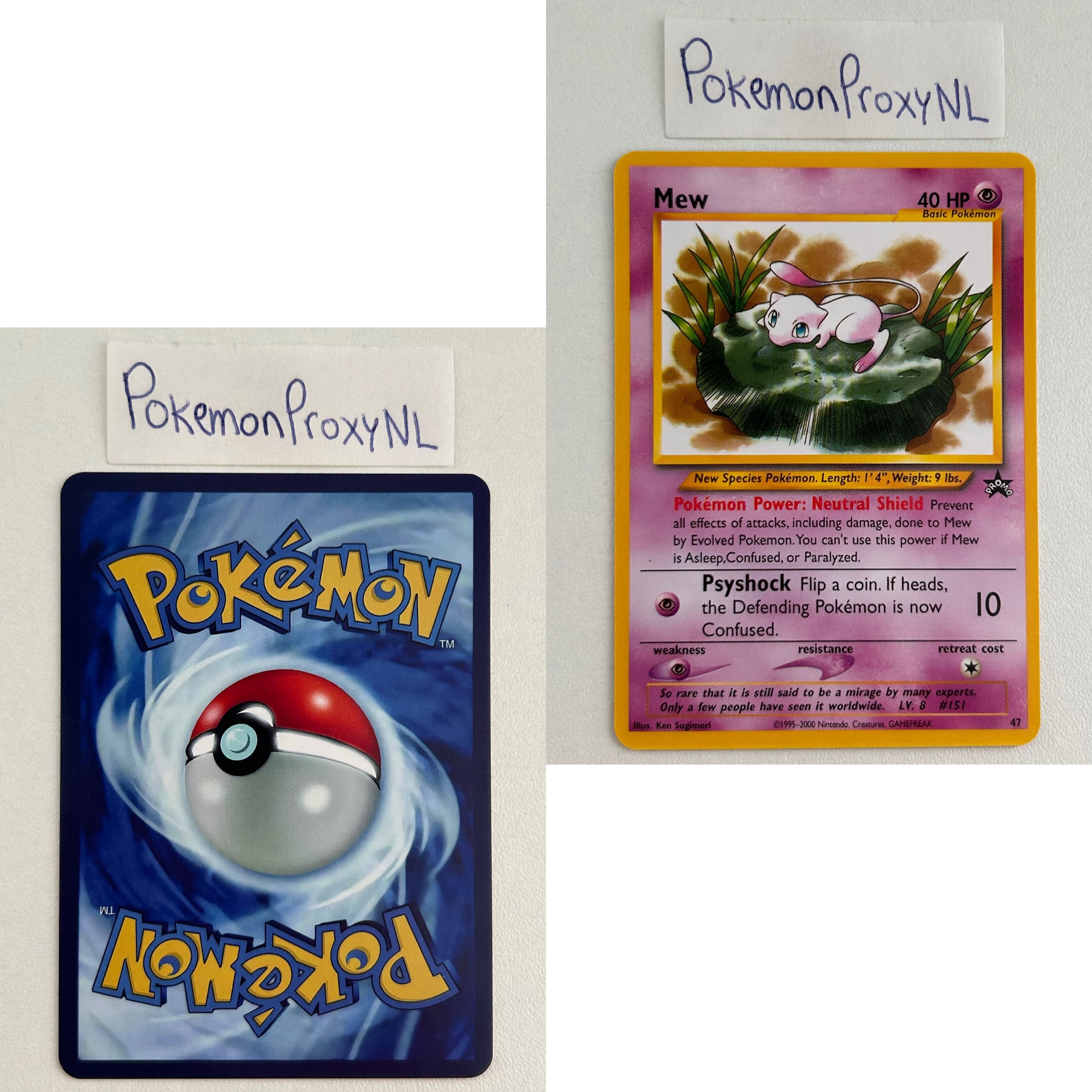 Wizards Black Star Promos Set (WP) / 1 - 53 / 1999-2003 / PROXY Pokémon TCG card(s)