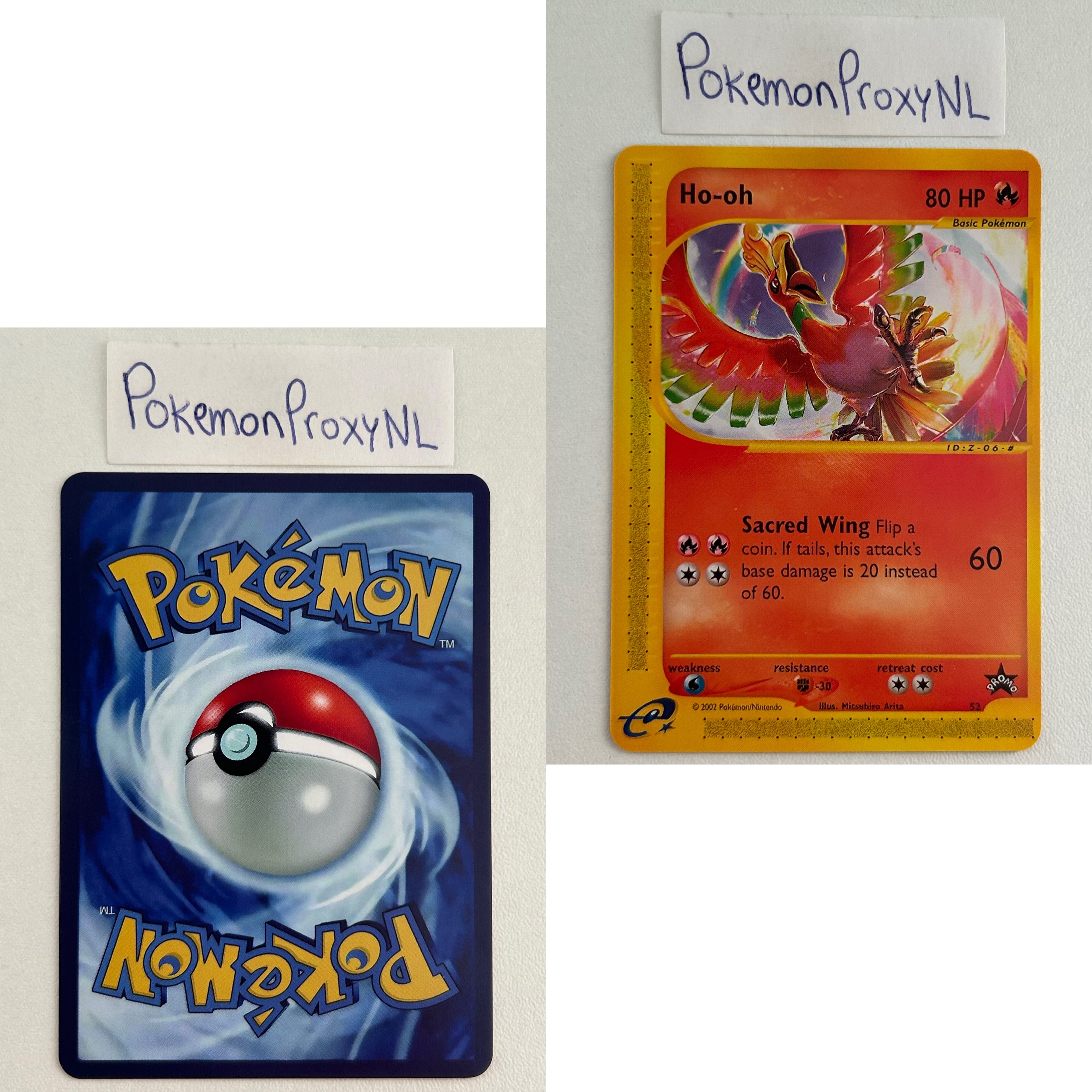 Wizards Black Star Promos Set (WP) / 1 - 53 / 1999-2003 / PROXY Pokémon TCG card(s)