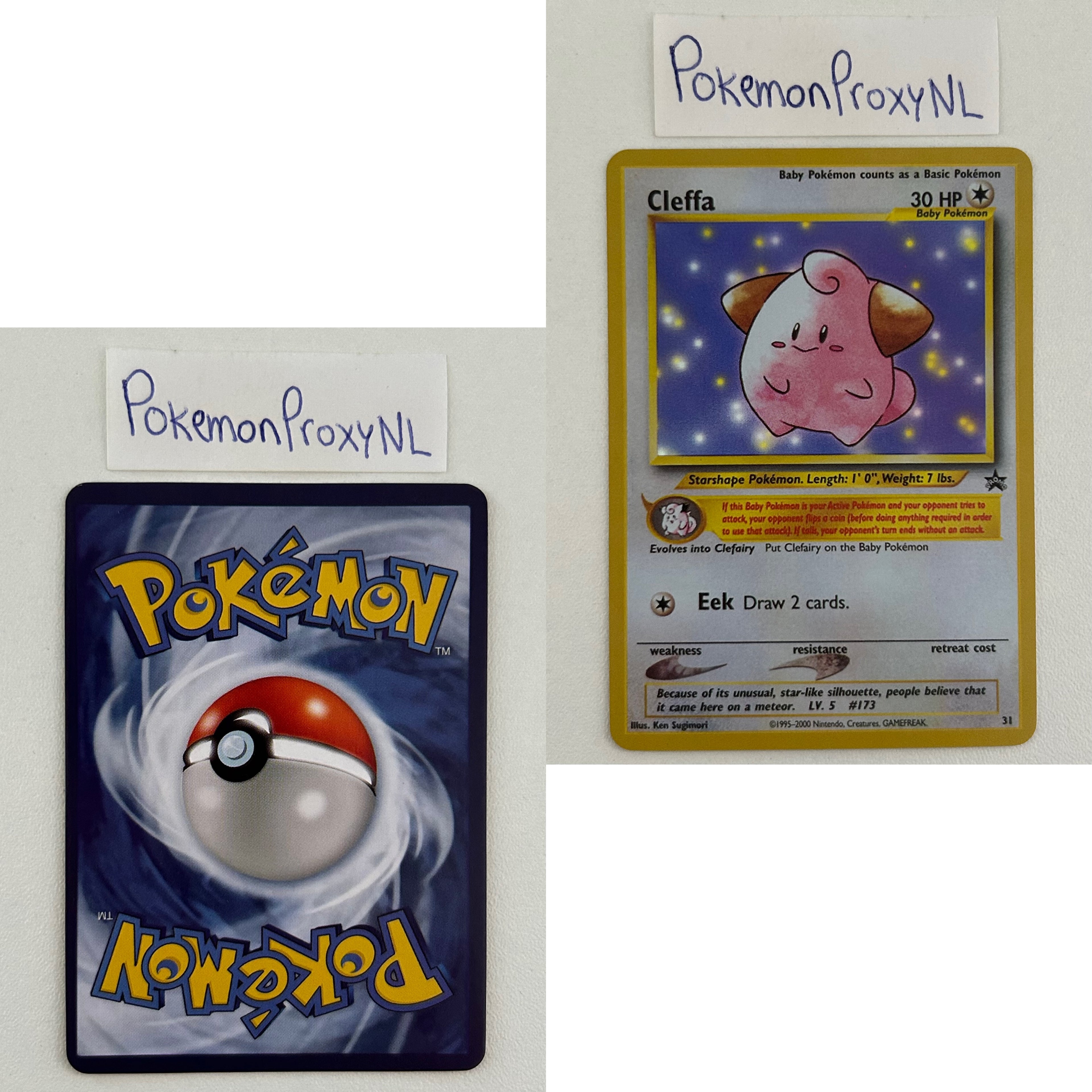 Wizards Black Star Promos Set (WBP) / 1 - 53 / 1999-2003 / PROXY Pokémon TCG card(s)