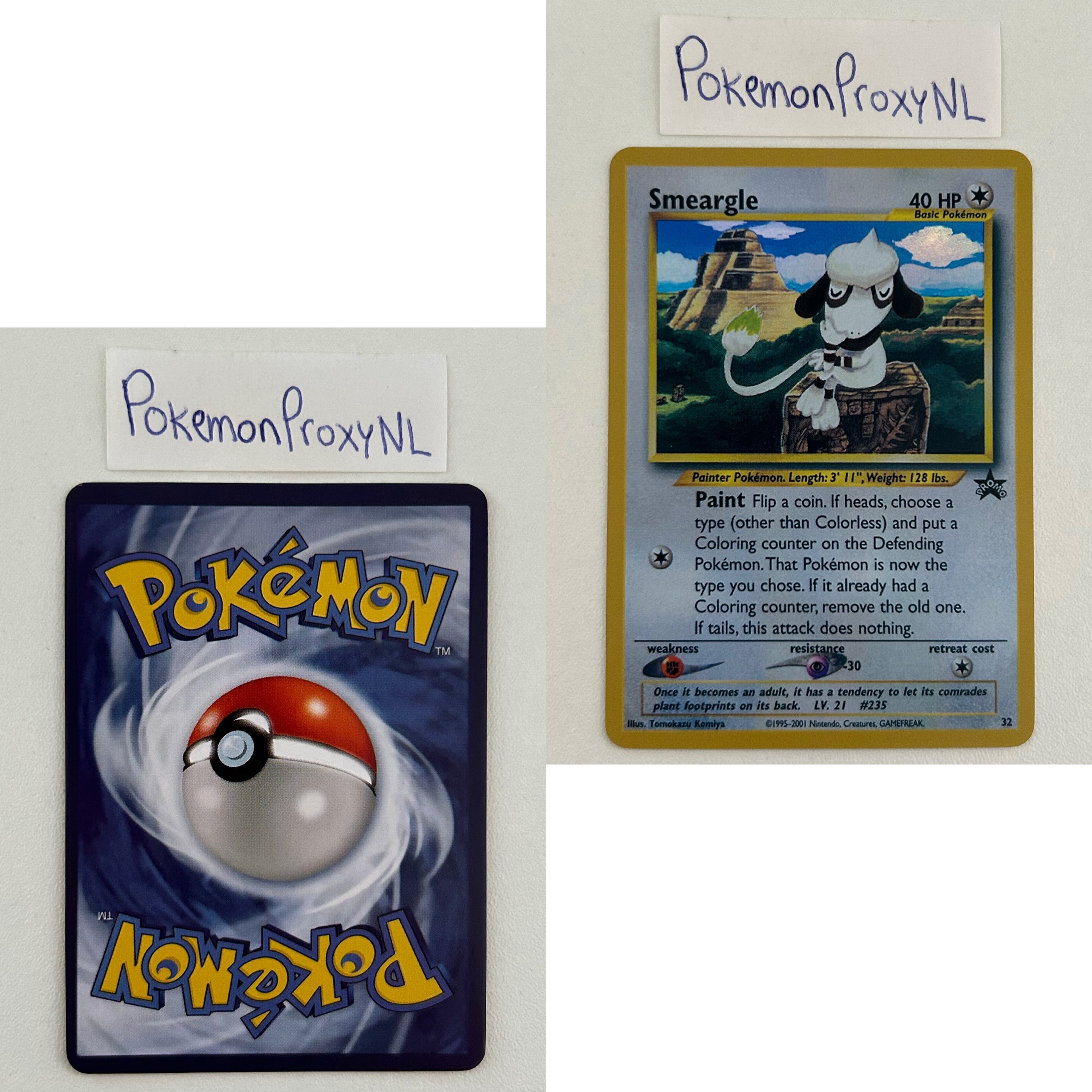 Wizards Black Star Promos Set (WBP) / 1 - 53 / 1999-2003 / PROXY Pokémon TCG card(s)