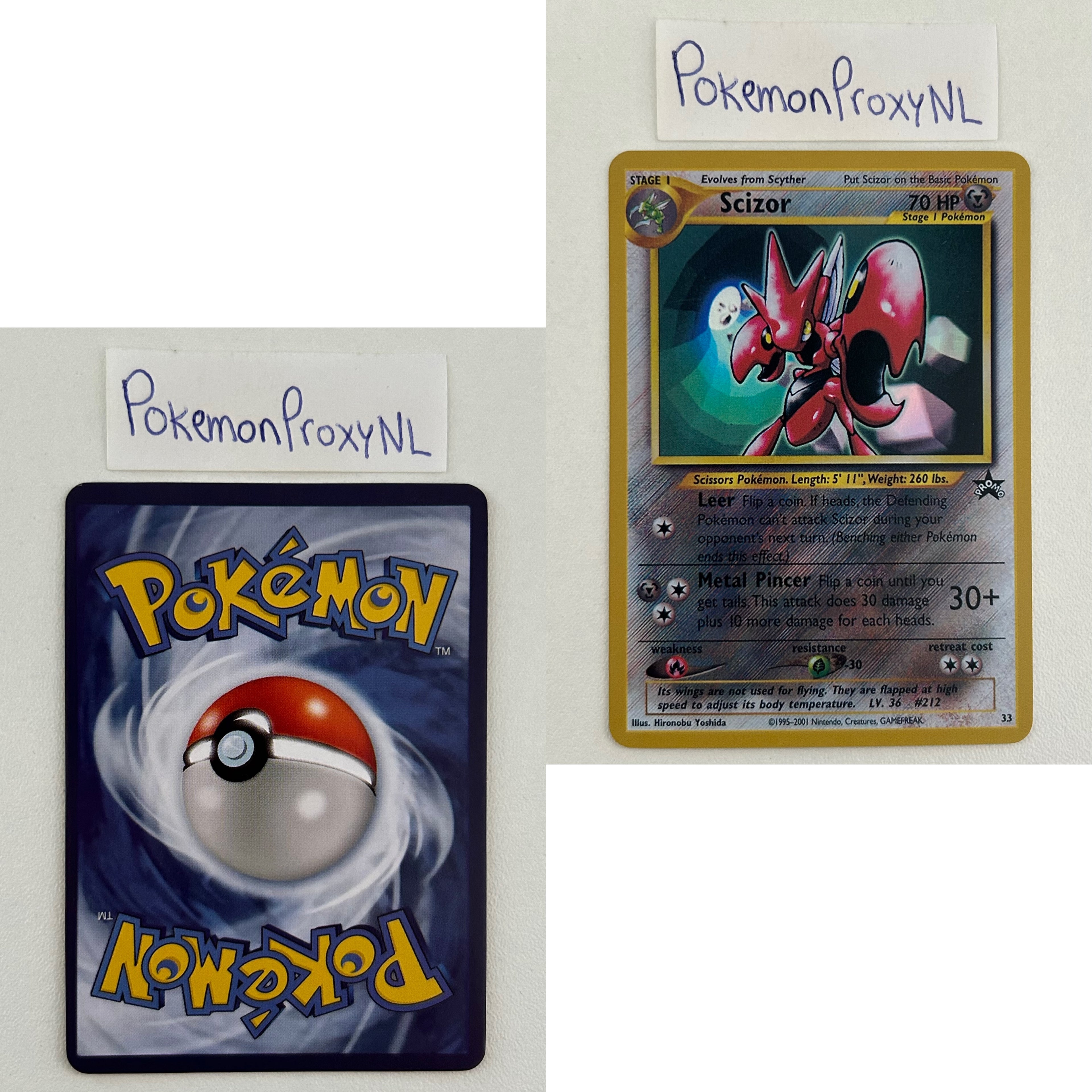 Wizards Black Star Promos Set (WBP) / 1 - 53 / 1999-2003 / PROXY Pokémon TCG card(s)