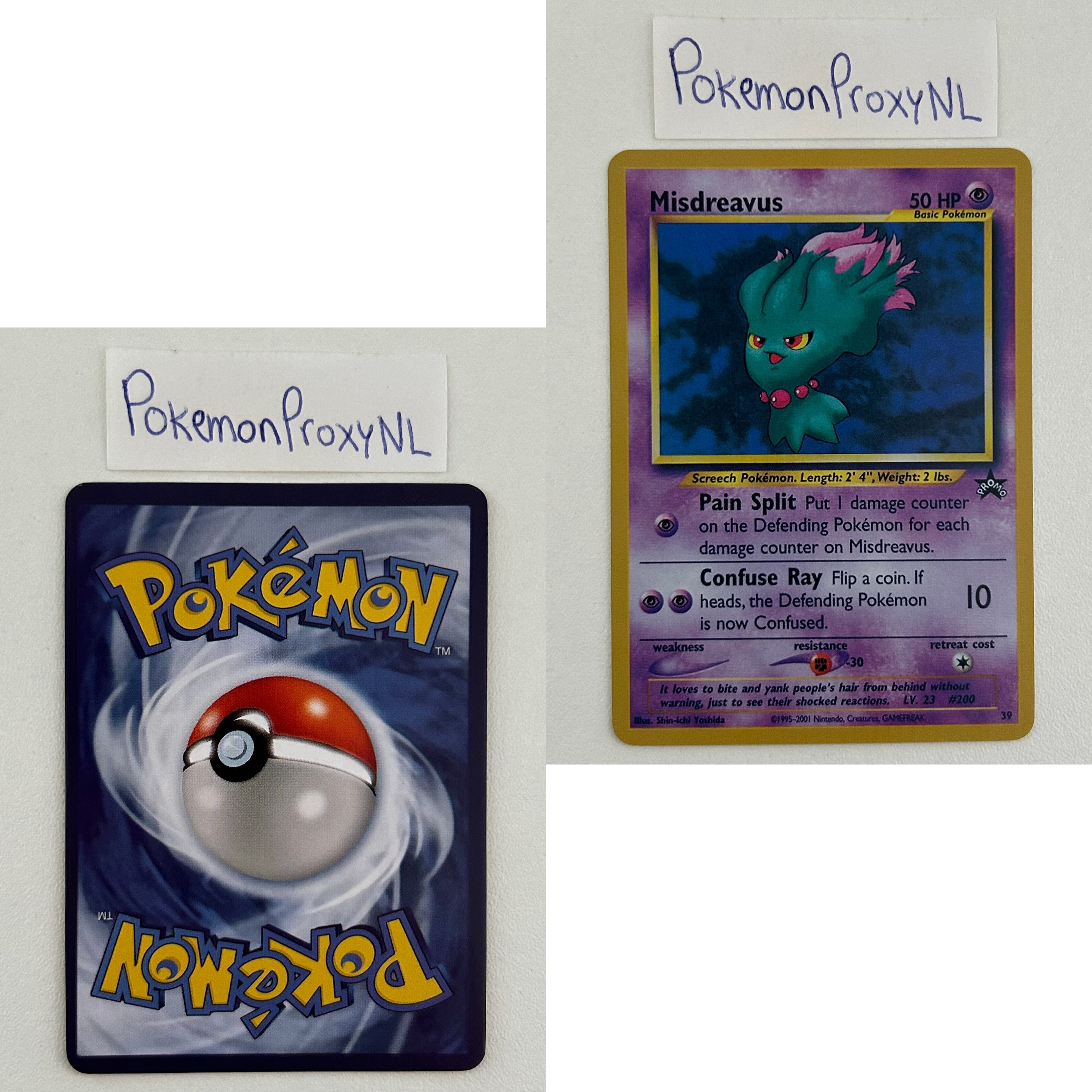 Wizards Black Star Promos Set (WBP) / 1 - 53 / 1999-2003 / PROXY Pokémon TCG card(s)