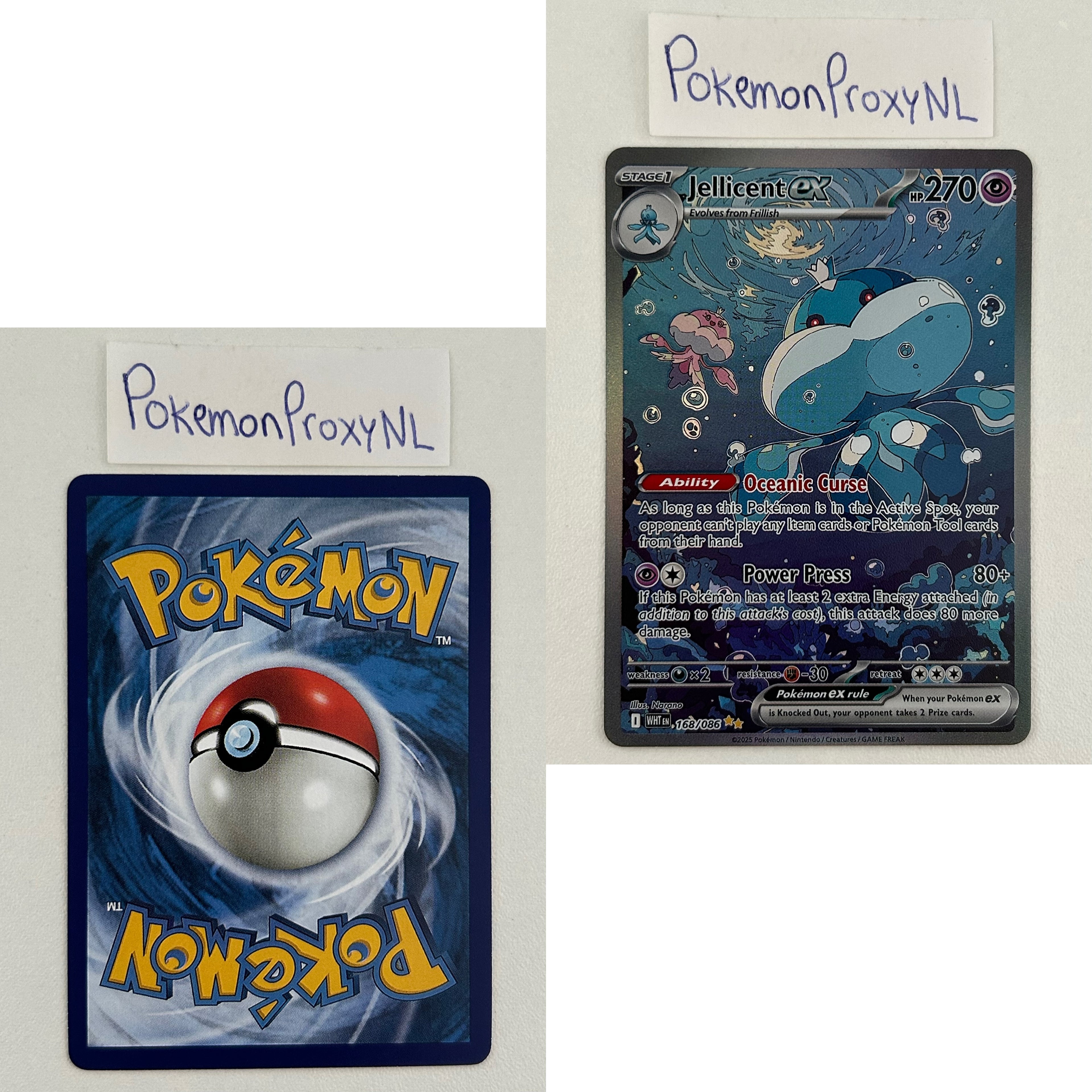 White Flare Set (WHT) / 001/086 - 173/086 / 2025 / PROXY Pokémon TCG card(s)