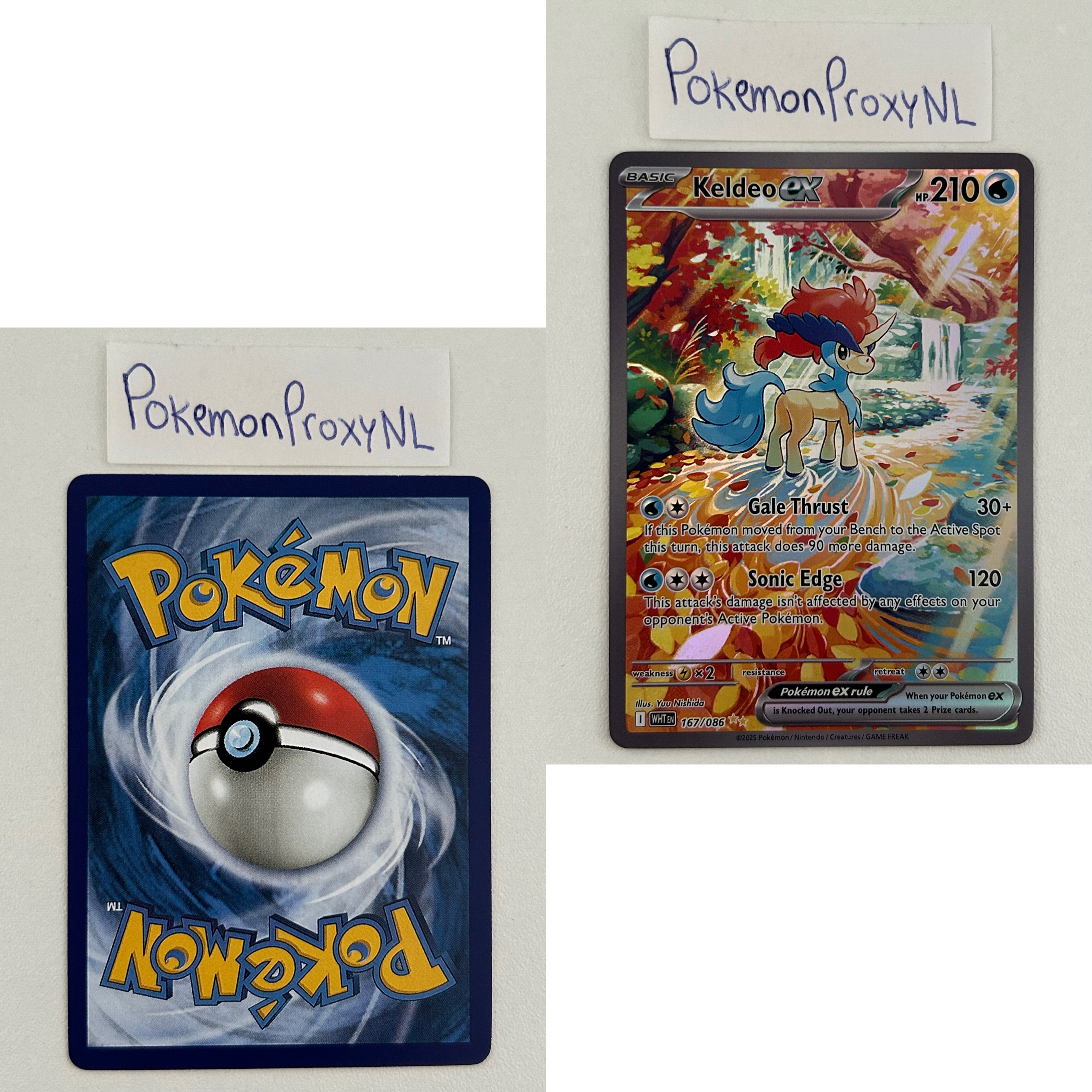 White Flare Set (WHT) / 001/086 - 173/086 / 2025 / PROXY Pokémon TCG card(s)