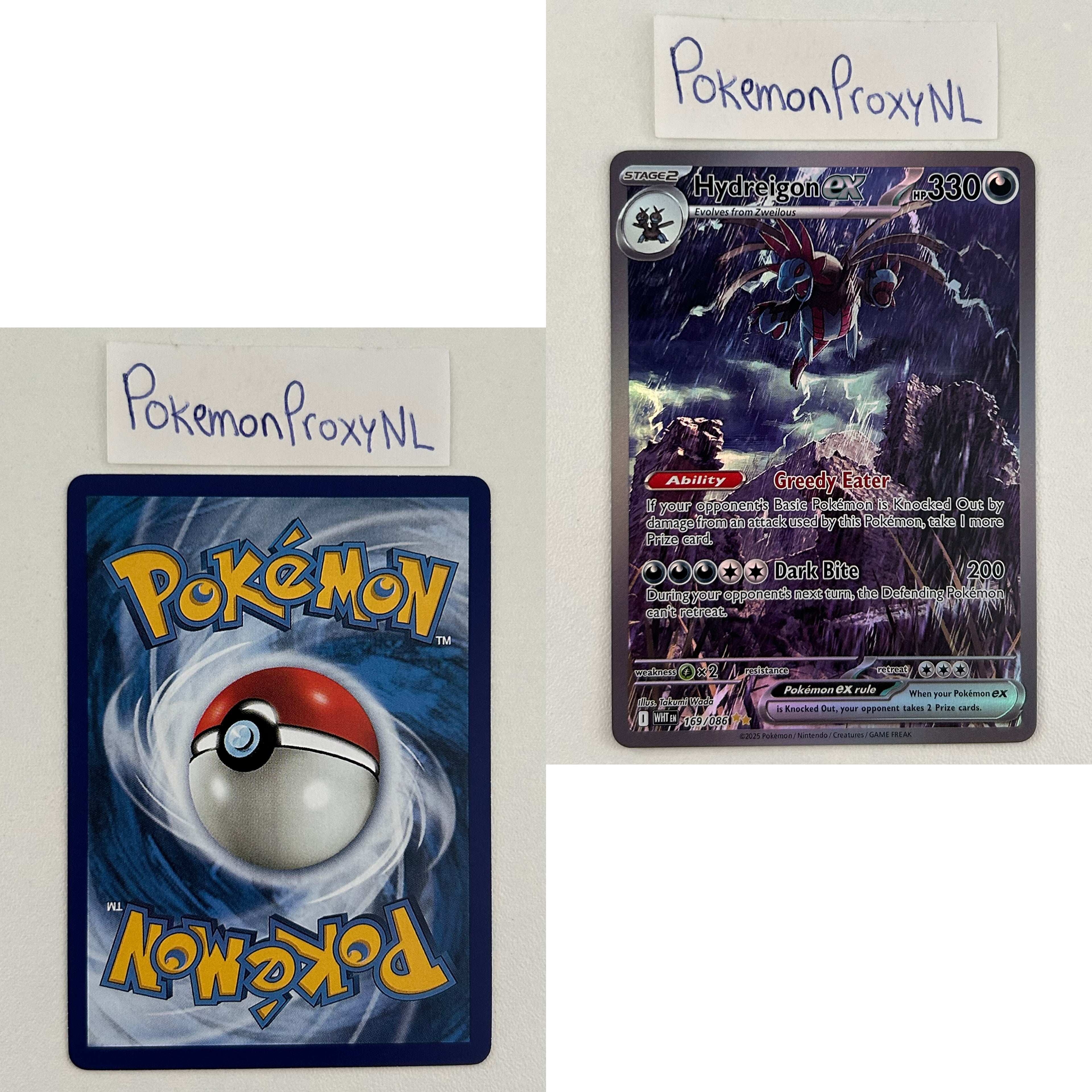 White Flare Set (WHT) / 001/086 - 173/086 / 2025 / PROXY Pokémon TCG card(s)