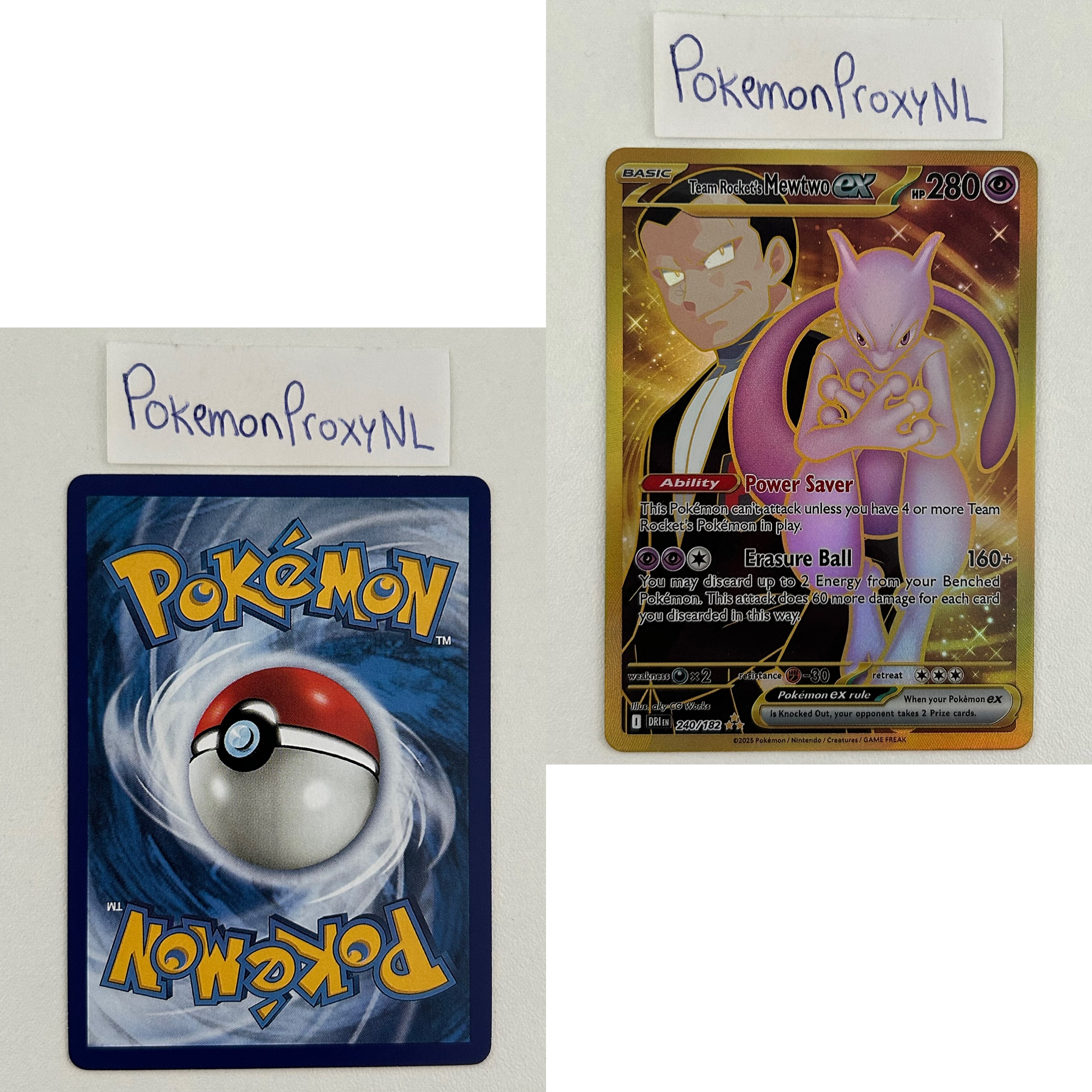 Destined Rivals Set (DRI) / 001/182 - 244/182 / 2025 / PROXY Pokémon TCG card(s)