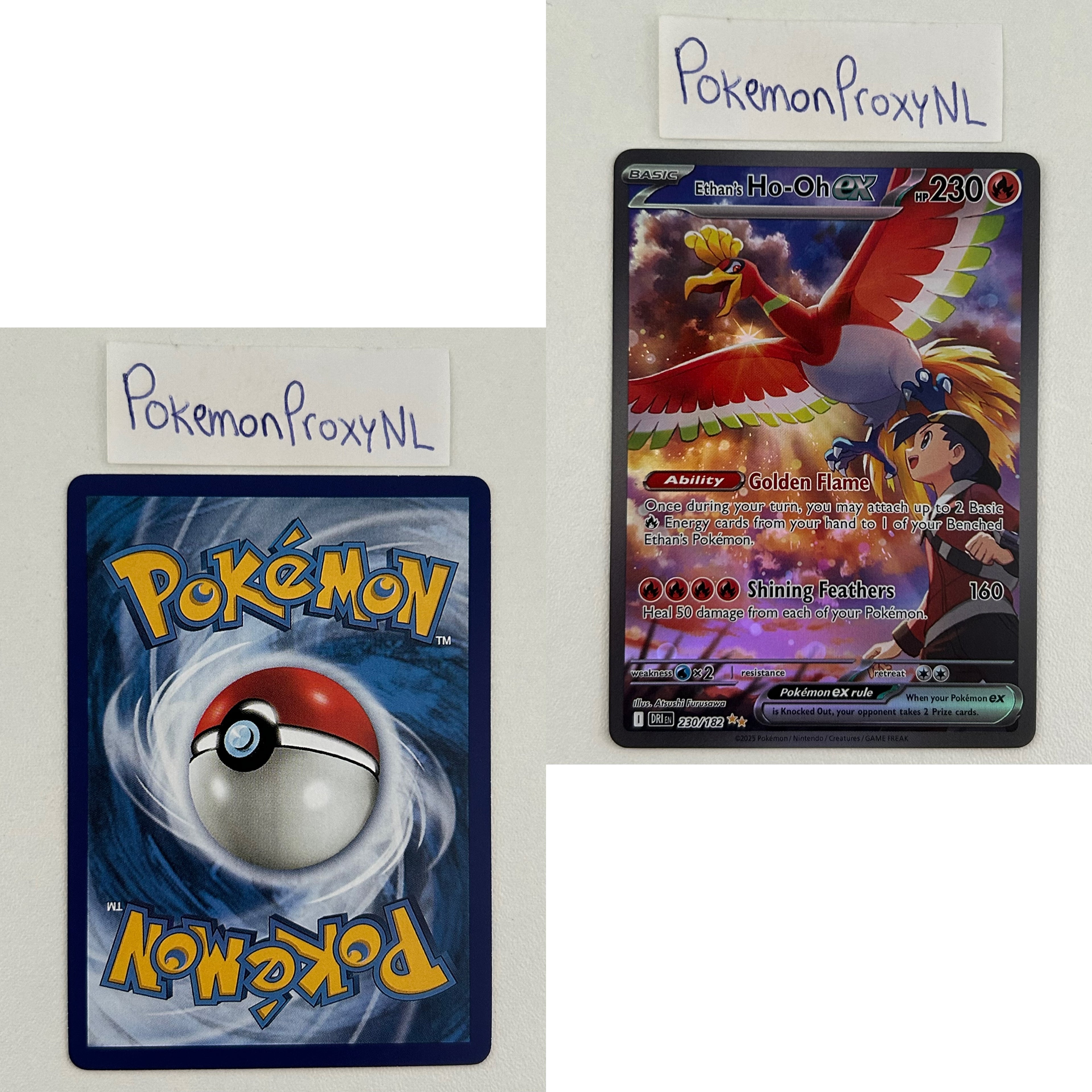 Destined Rivals Set (DRI) / 001/182 - 244/182 / 2025 / PROXY Pokémon TCG card(s)