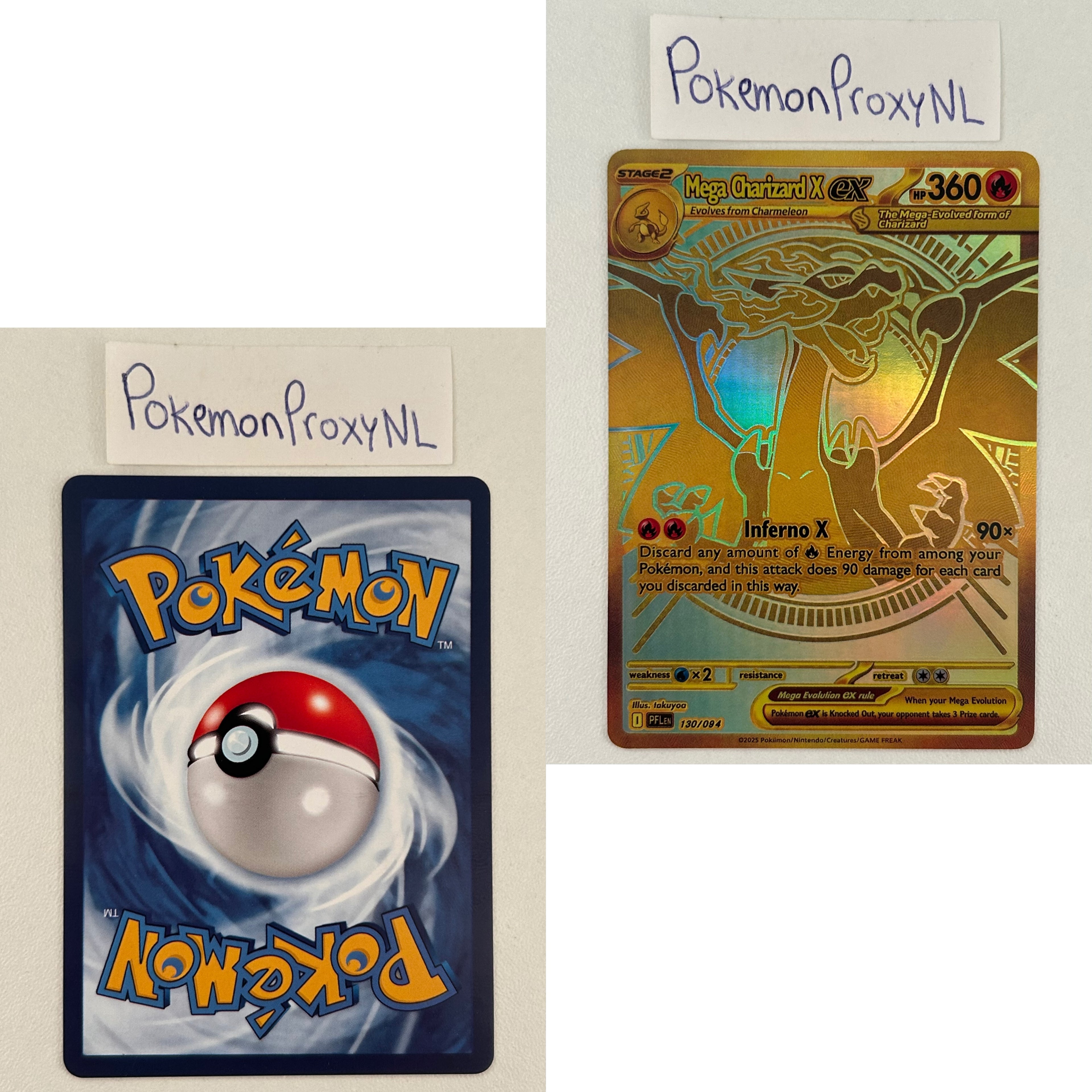Phantasmal Flames Set (PFL) / 001/094 - 130/094 / 2025 / PROXY Pokémon TCG card(s)