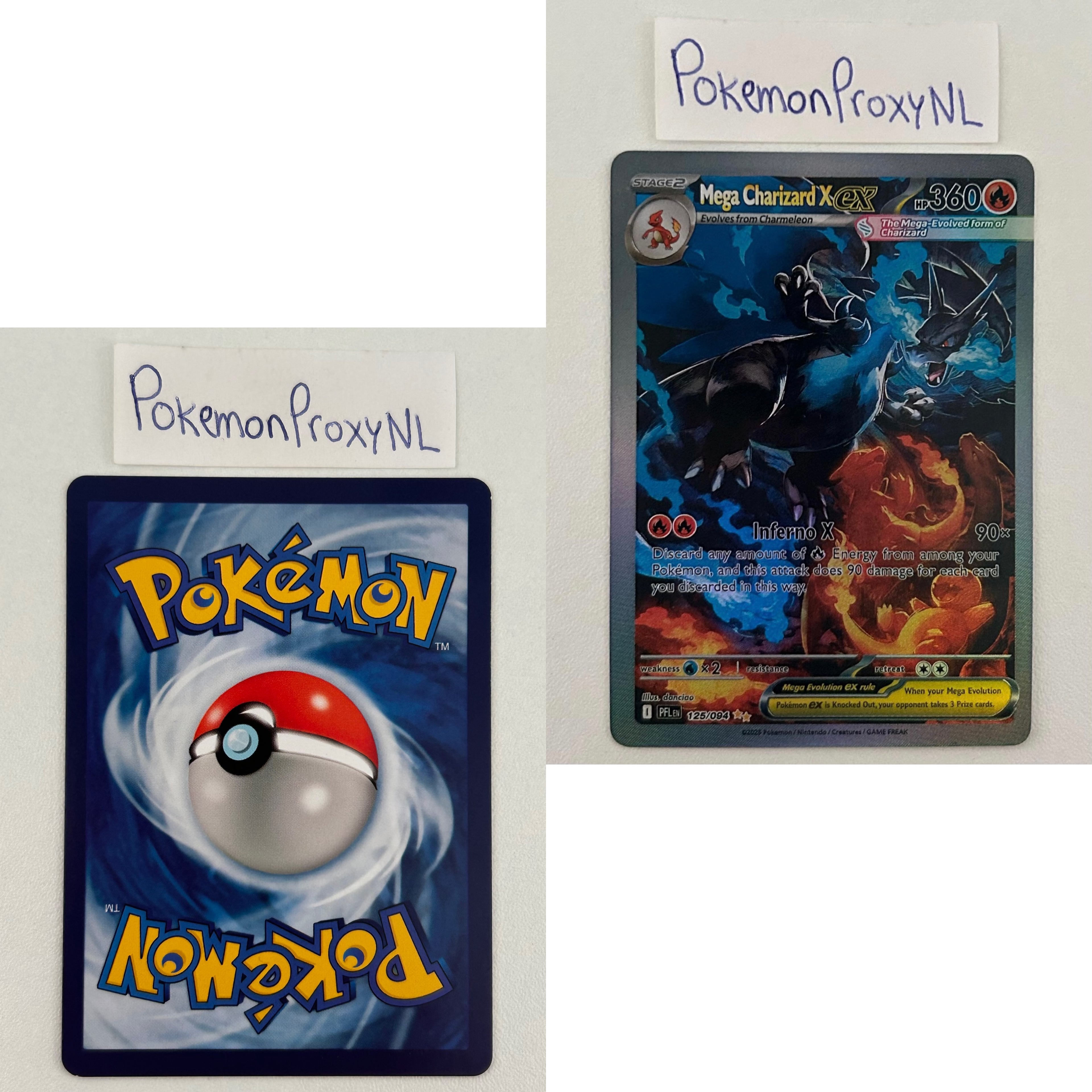 Phantasmal Flames Set (PFL) / 001/094 - 130/094 / 2025 / PROXY Pokémon TCG card(s)