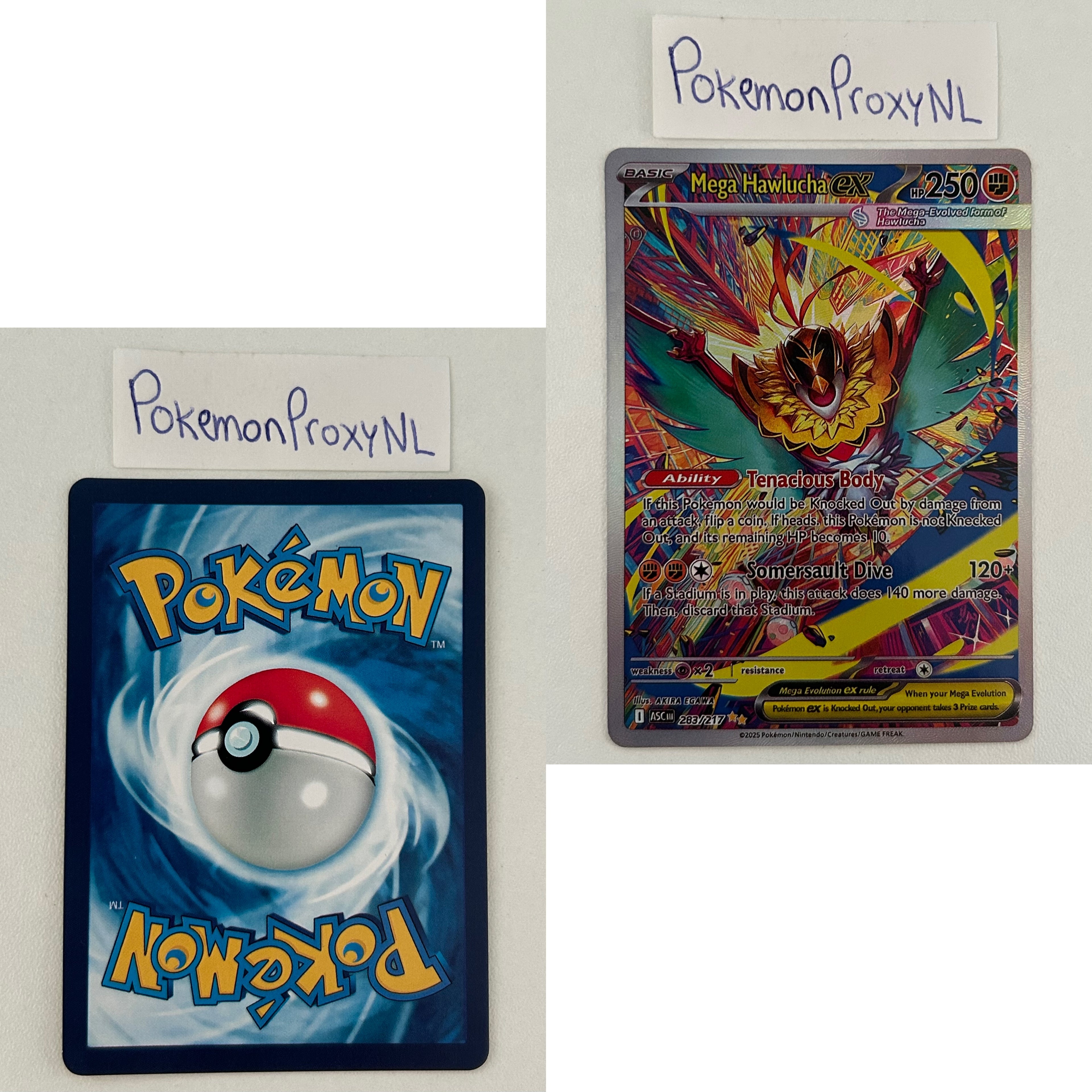 Ascended Heroes Set (ASC) / 001/217 - 295/217 / 2026 / PROXY Pokémon TCG card(s)
