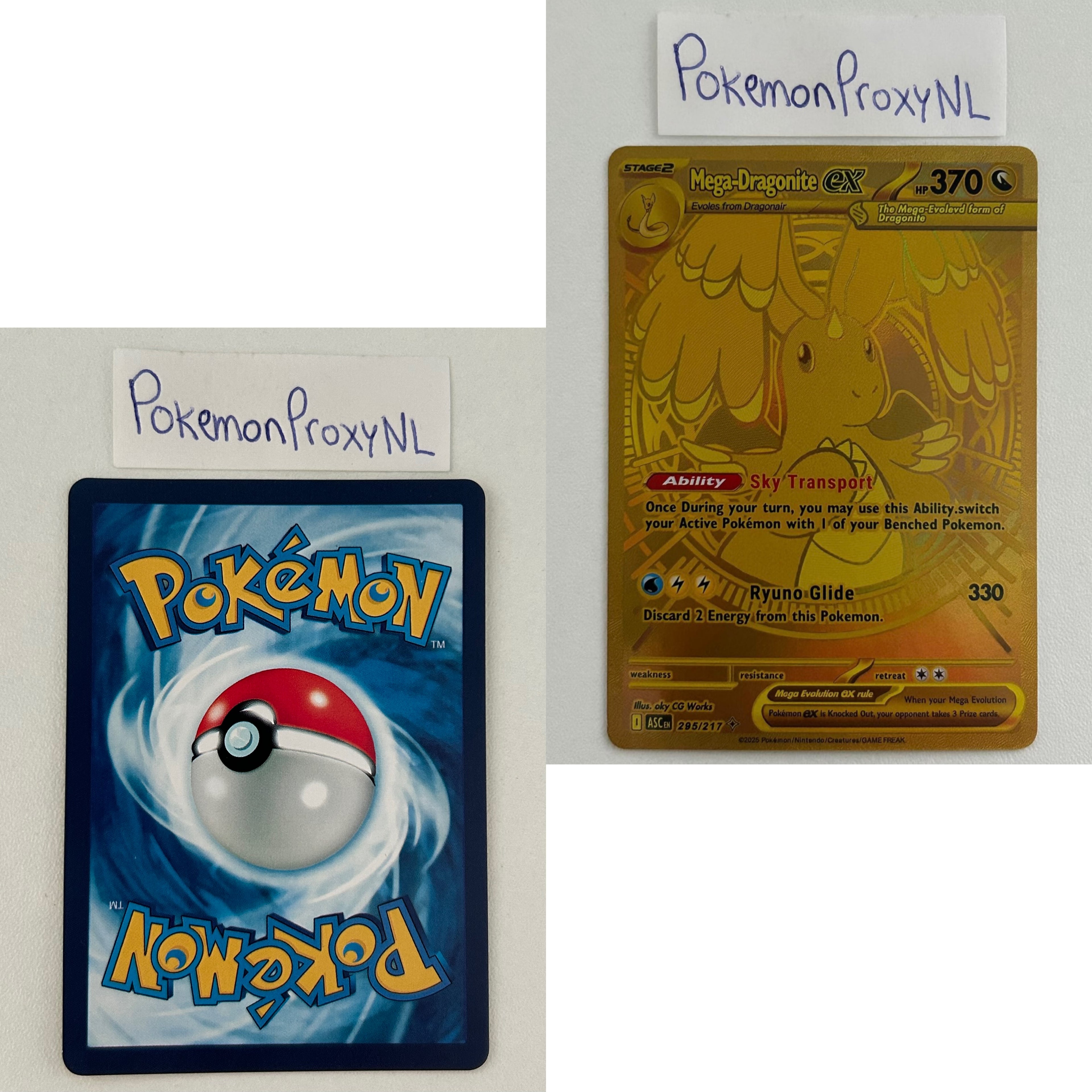 Ascended Heroes Set (ASC) / 001/217 - 295/217 / 2026 / PROXY Pokémon TCG card(s)