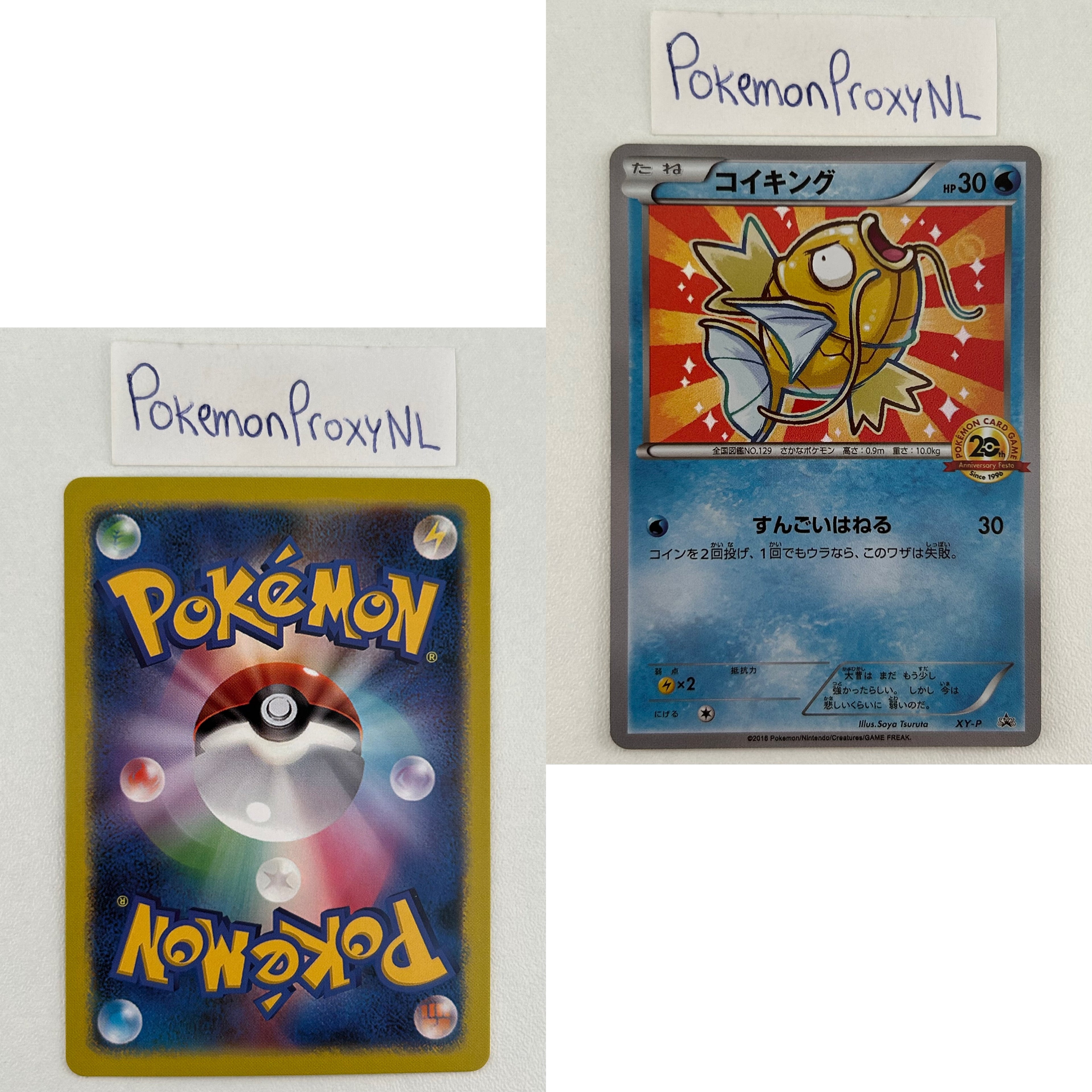 XY Promos Set (XY-P) (Japanese) / 001/XY-P - 300/XY-P / 2013-2016 / PROXY Pokémon TCG card(s)