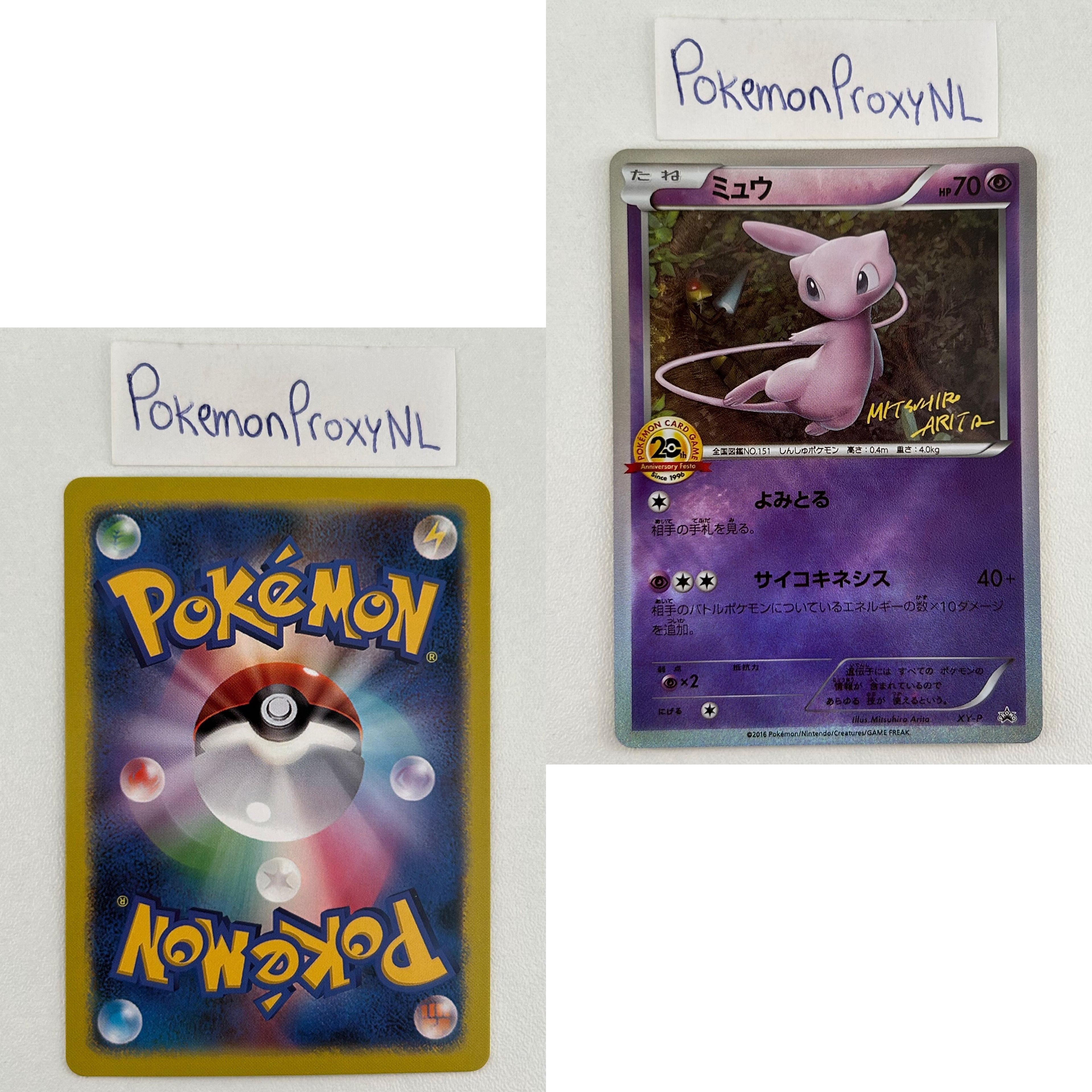 XY Promos Set (XY-P) (Japanese) / 001/XY-P - 300/XY-P / 2013-2016 / PROXY Pokémon TCG card(s)