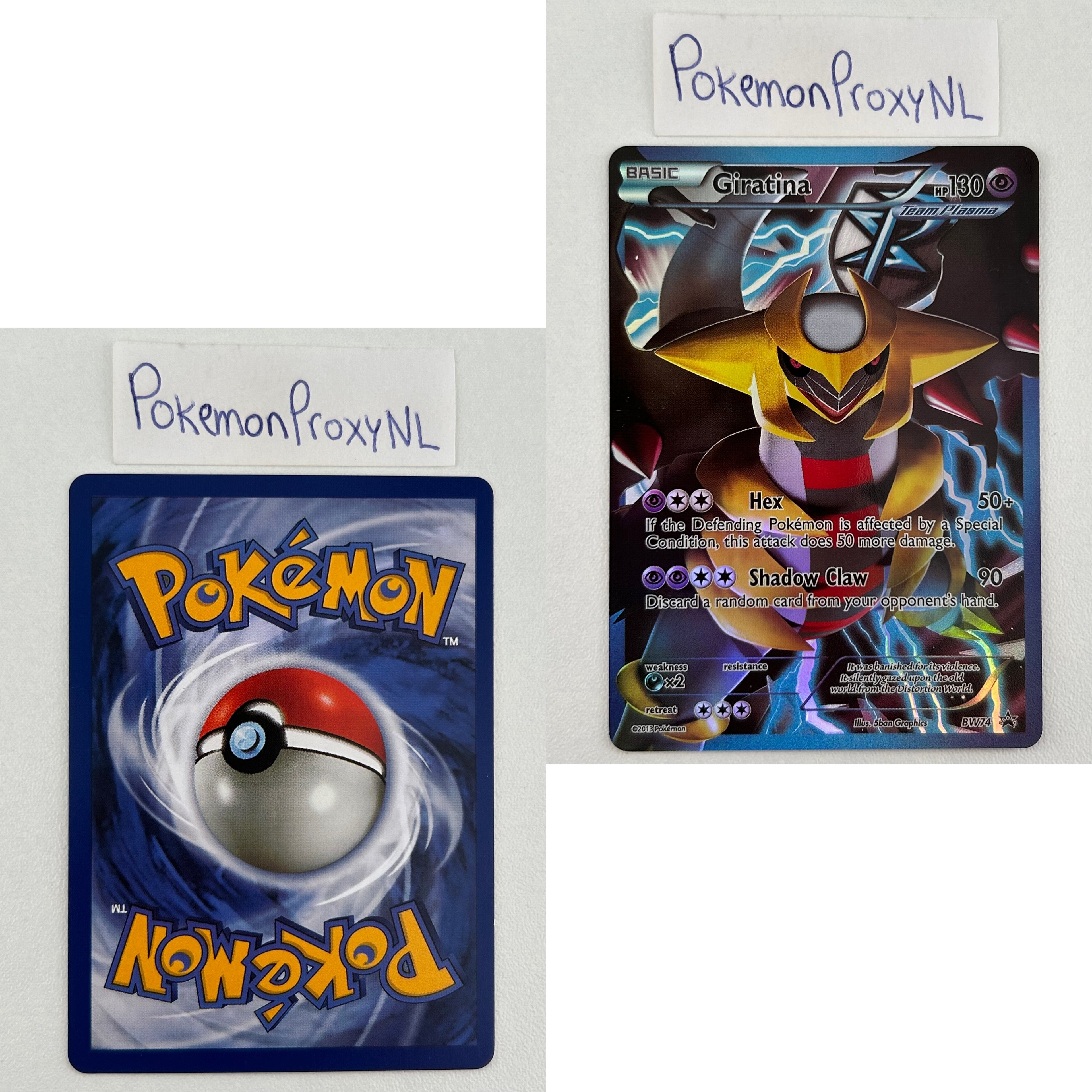 Black & White Promos Set (BW) / BW01 - BW101 / 2011-2013 / PROXY Pokémon TCG card(s)