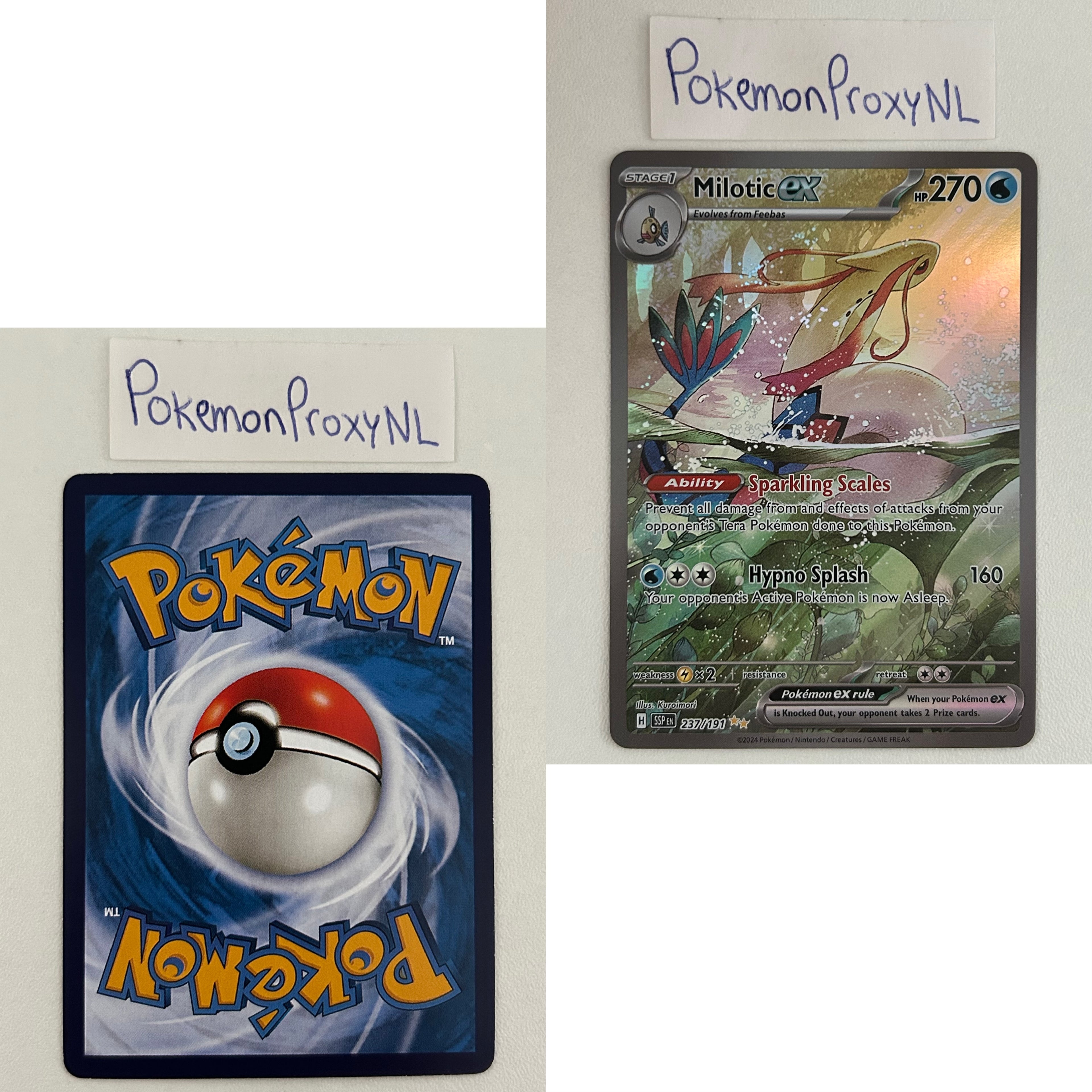 Surging Sparks Set (SSP) / 001/191 - 252/191 / 2024 / PROXY Pokémon TCG card(s)