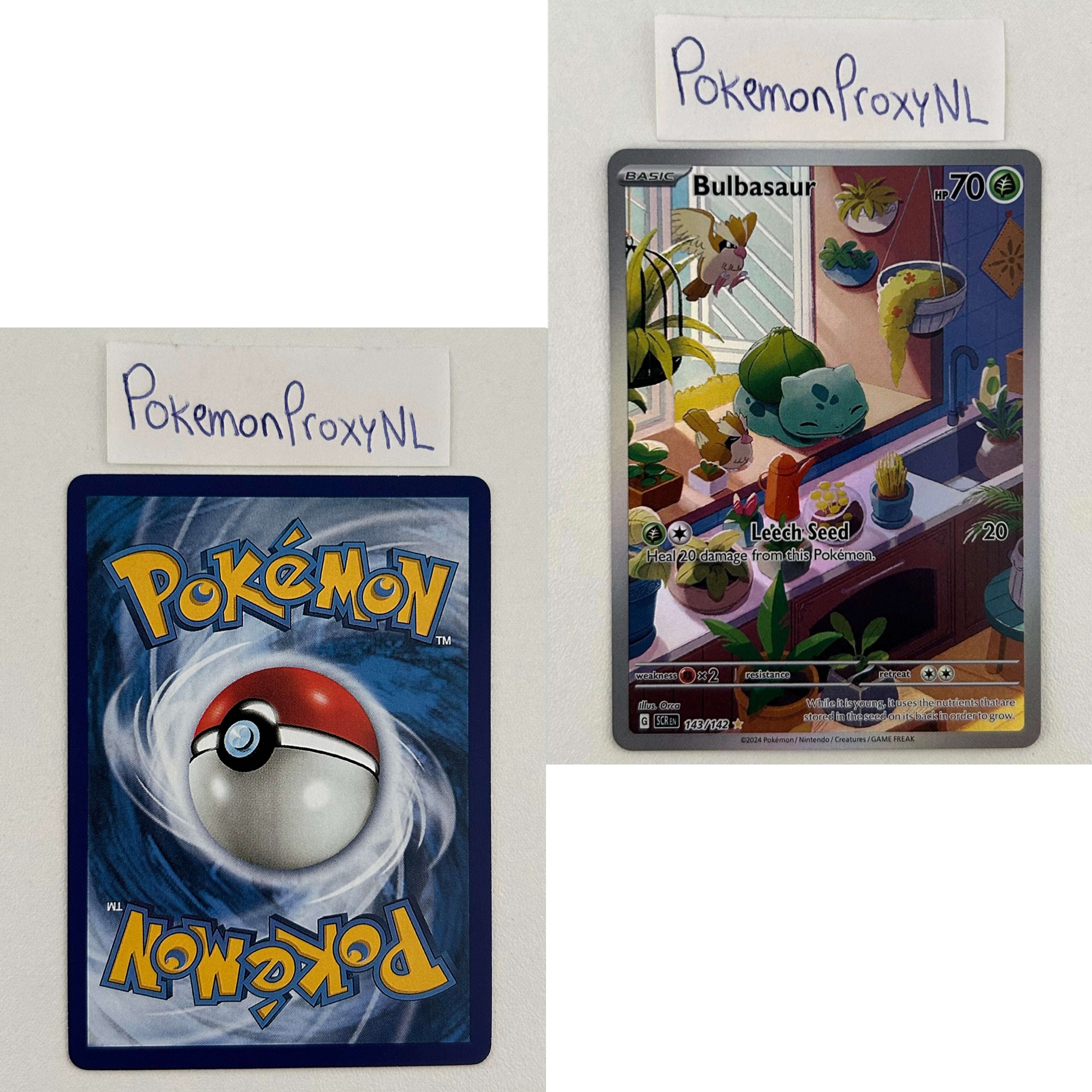 Stellar Crown Set (SCR) / 001/142 - 175/142 / 2024 / PROXY Pokémon TCG card(s)