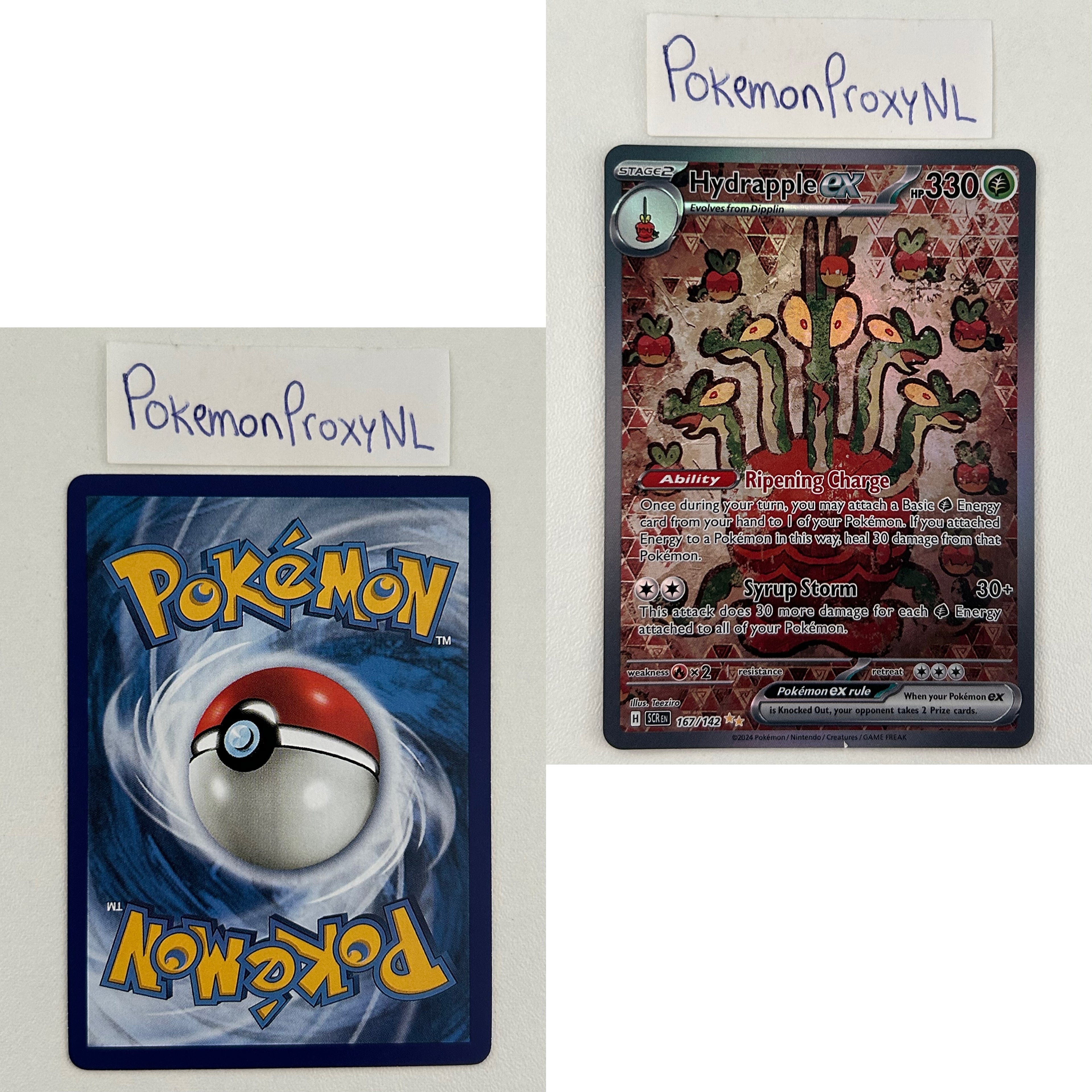 Stellar Crown Set (SCR) / 001/142 - 175/142 / 2024 / PROXY Pokémon TCG card(s)