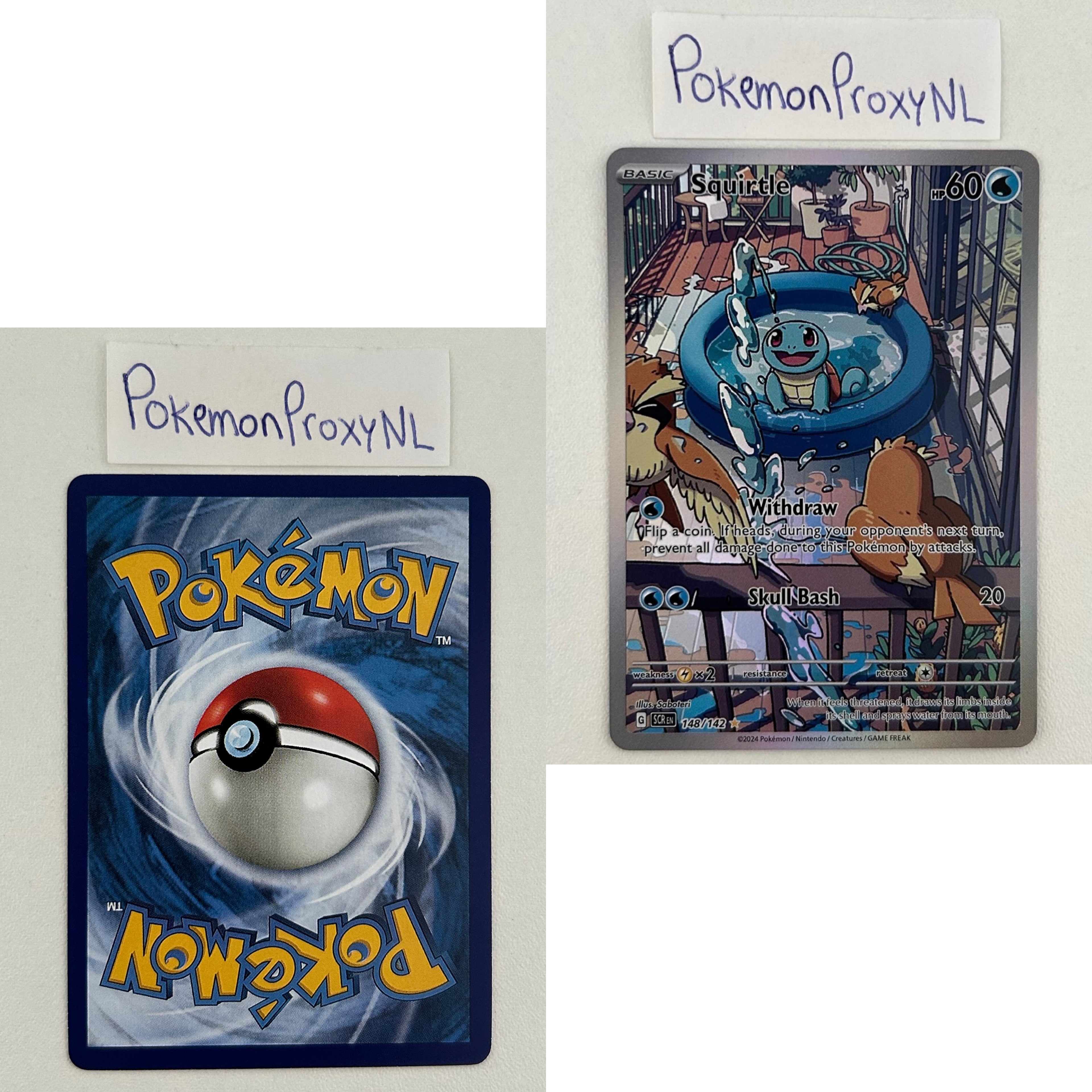 Stellar Crown Set (SCR) / 001/142 - 175/142 / 2024 / PROXY Pokémon TCG card(s)