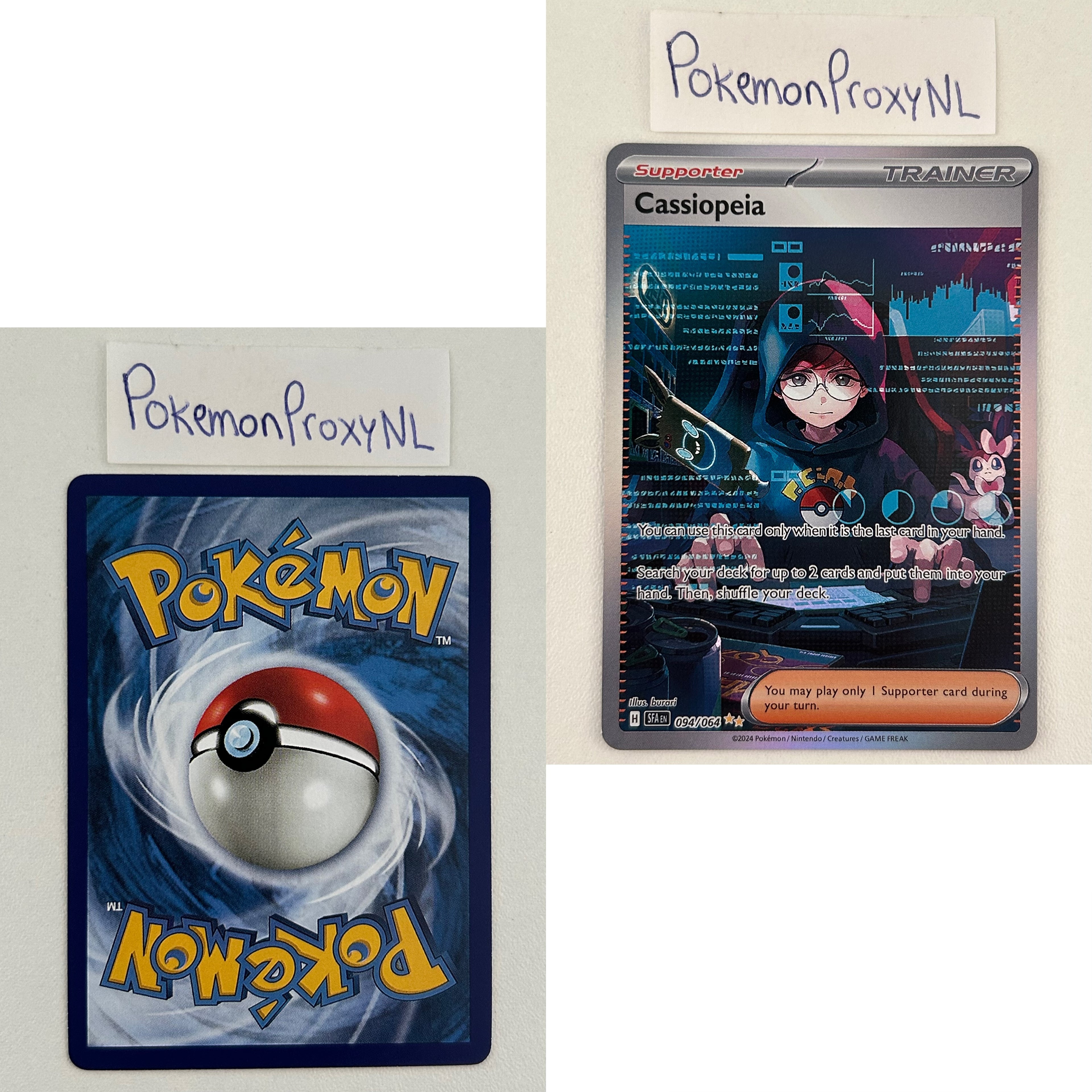 Shrouded Fable Set (SFA) / 001/064 - 099/064 / 2024 / PROXY Pokémon TCG card(s)