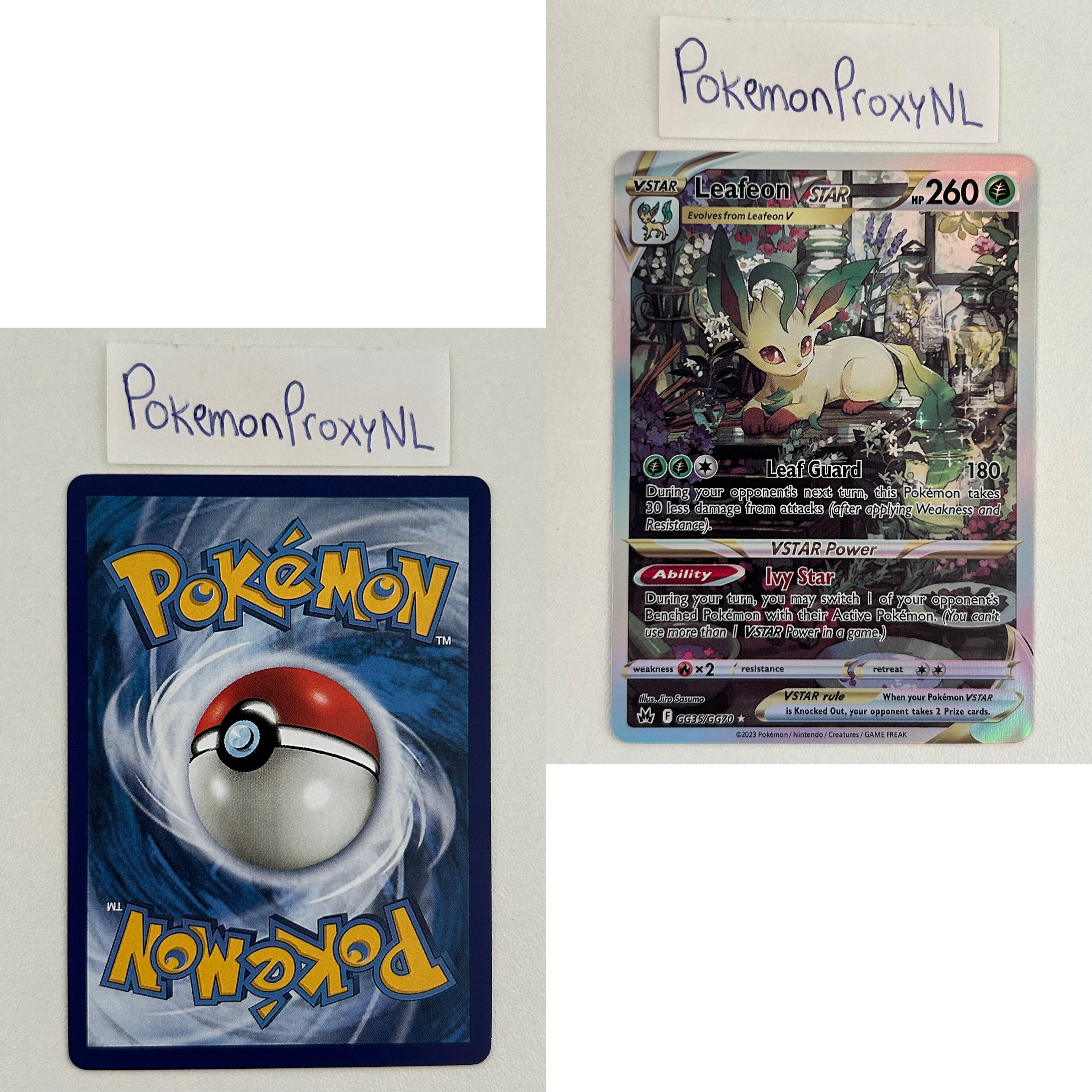 Crown Zenith Set (CRZ) / 001/159 - GG70/GG70 / 2023 / PROXY Pokémon TCG card(s)